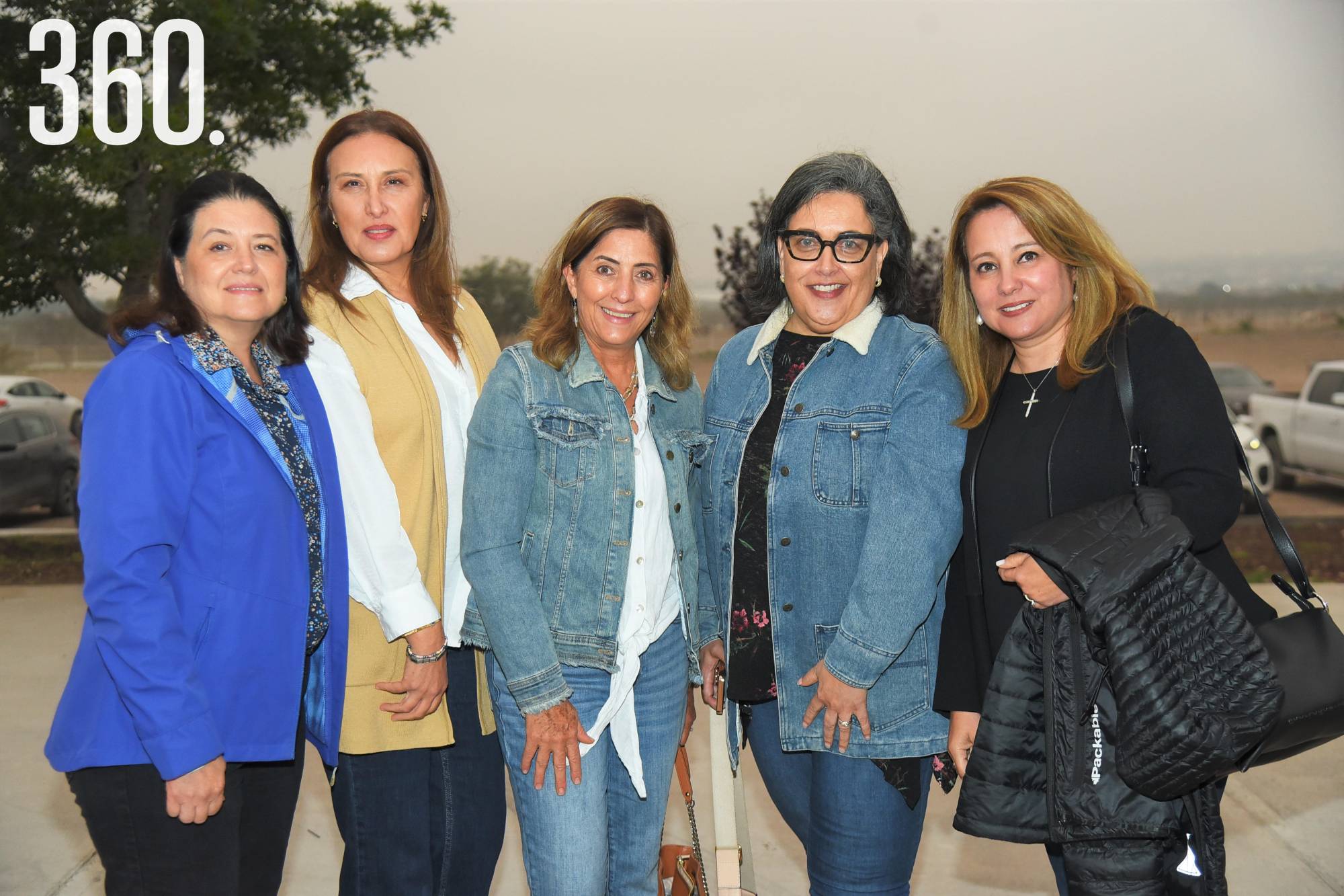 $!Artemia Valdés, Silvia Peña, Maruca Villarreal, Diana Castilla y Mini Blanco de Dávila.