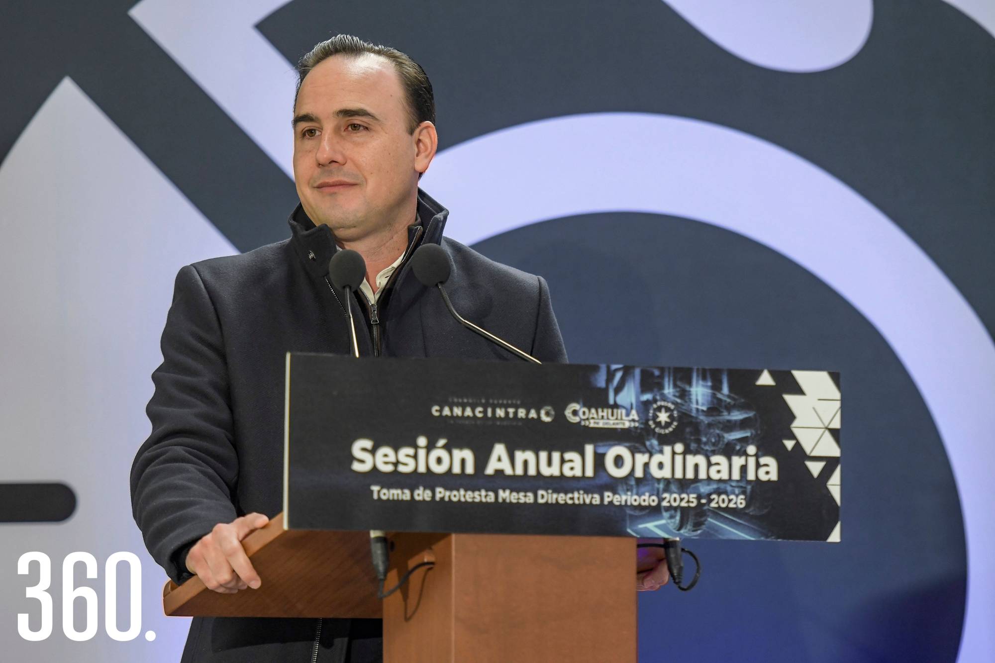 $!Manolo Jiménez, gobernador de Coahuila.