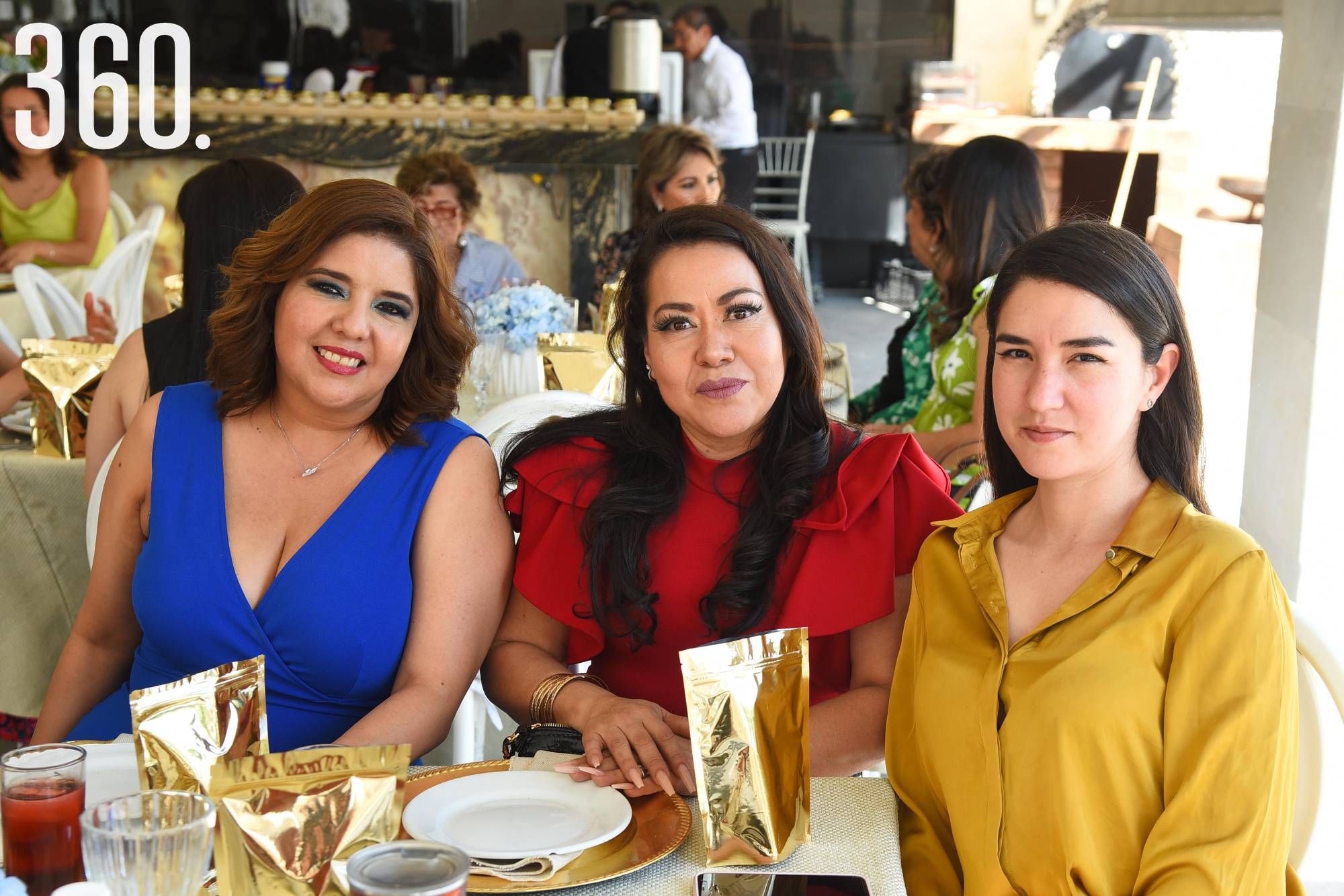 $!Karol de Carrillo, Rosy Cepeda y Reyna Guajardo.