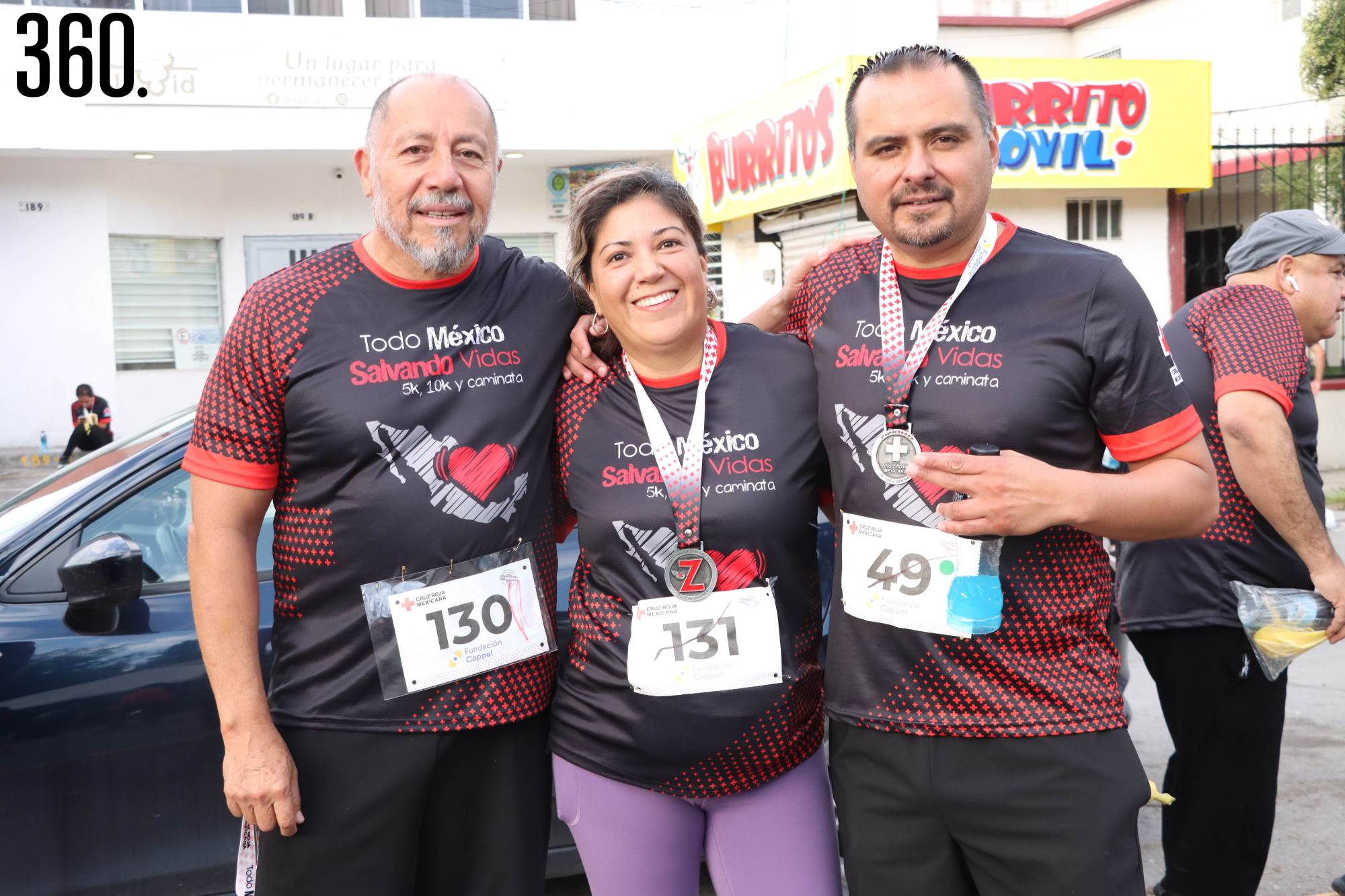 $!PARTICIPAN EN LA CARRERA DE LA CRUZ ROJA