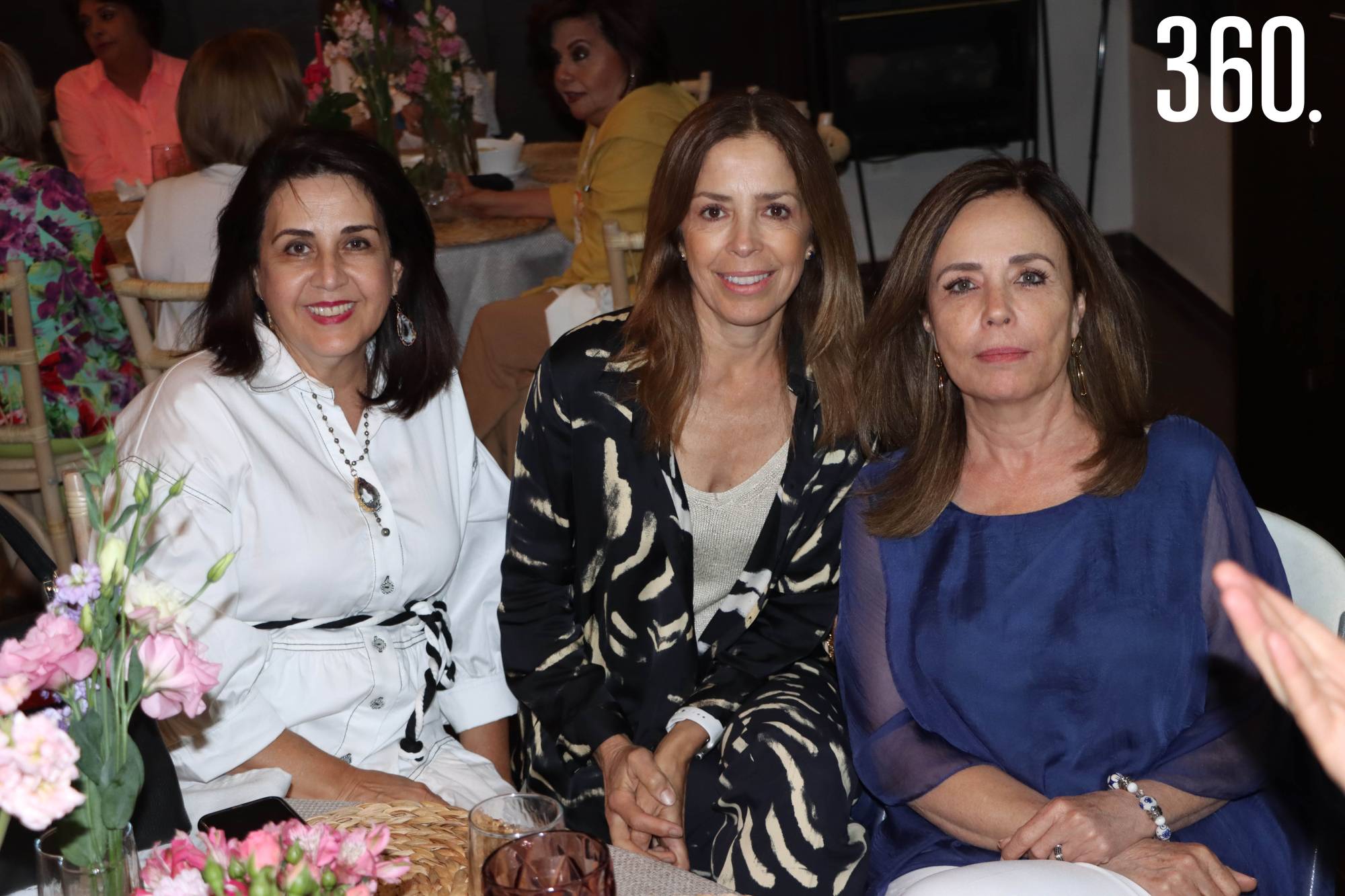 $!Maru Pérez de De La Peña, Luz Elena del Bosque y Martha José.
