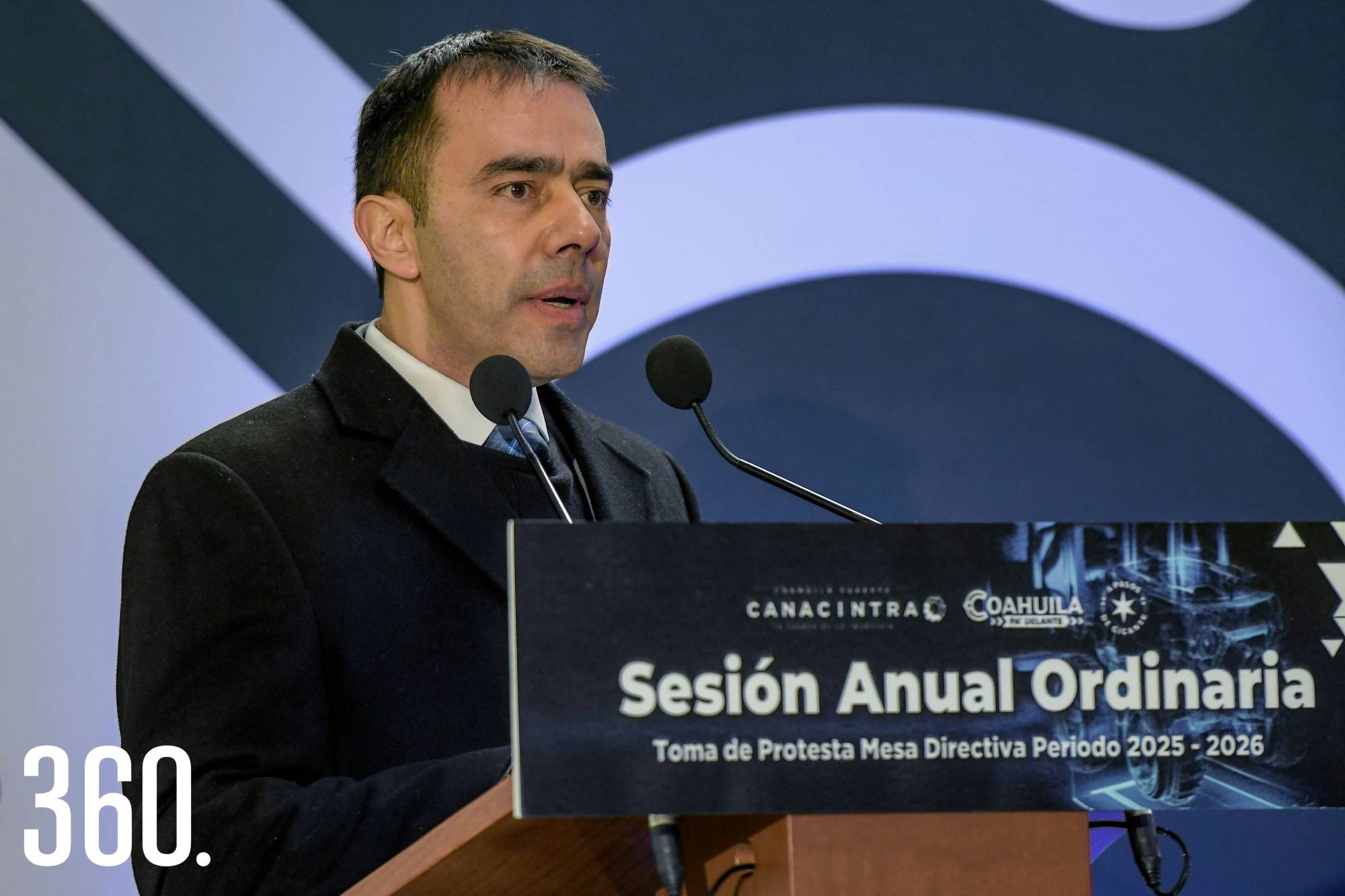 $!Arturo Reveles Márquez, presidente de CANACINTRA Coahuila Sureste.