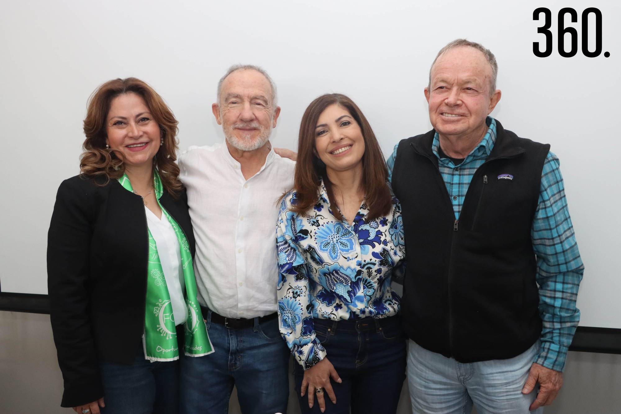 $!Marissa de la Rosa, Popo Arizpe, Ana Sofía García Camil y Alejandro Arizpe Narro.