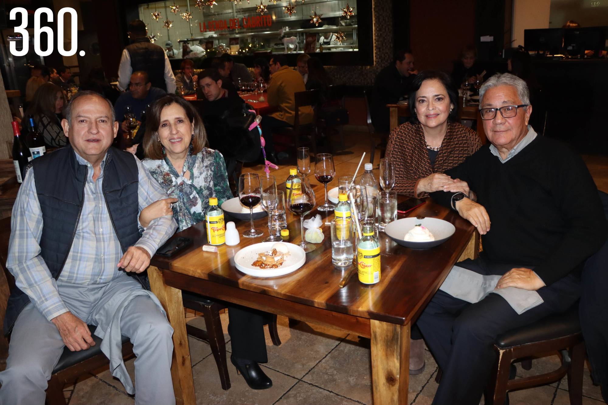 $!Salvador Rodríguez, María Imelda González, Adriana de la Peña y Gustavo Magallanes.