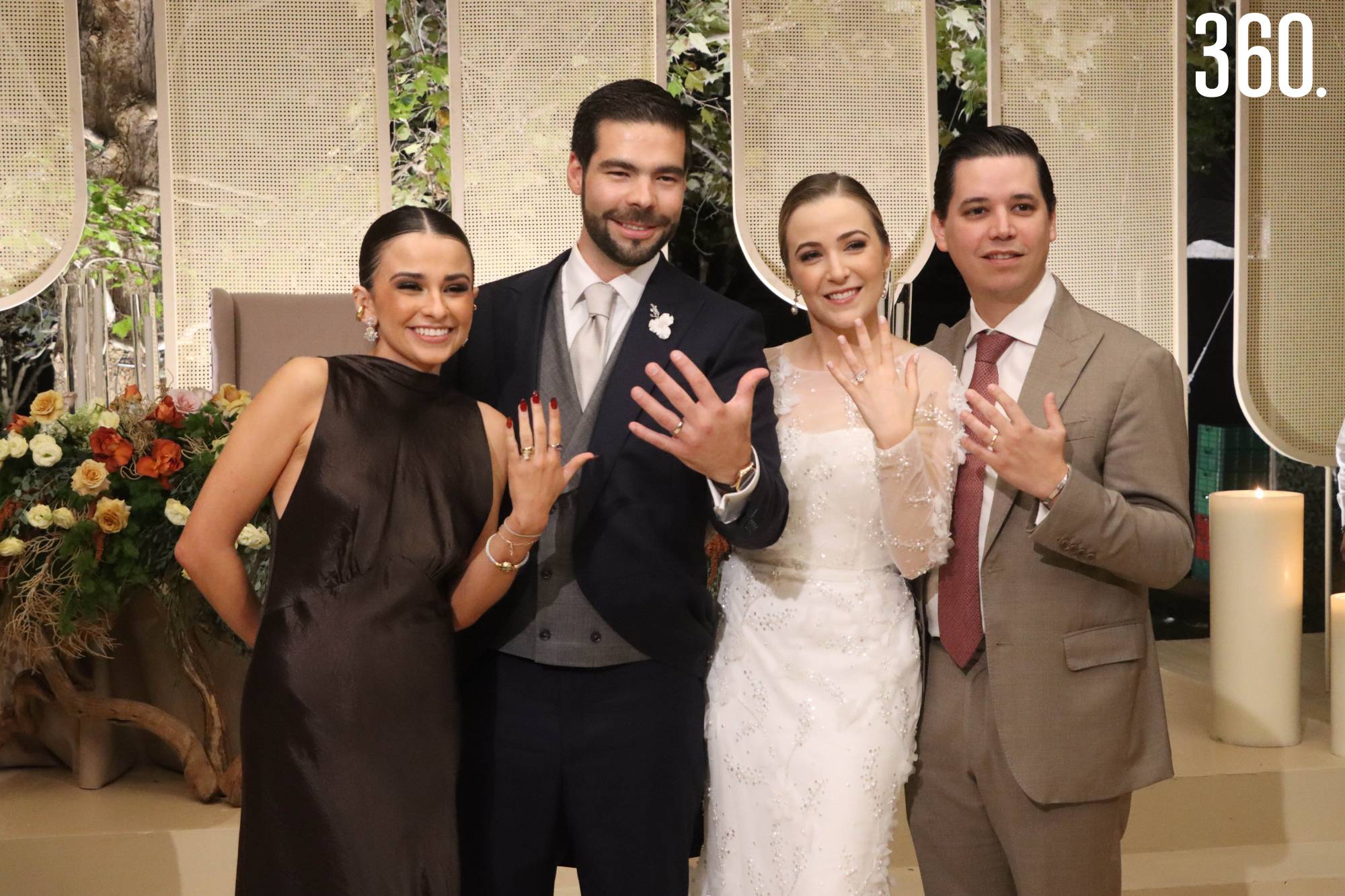 $!BODA DE JORGE DEL BOSQUE Y ELMA DÁVILA
