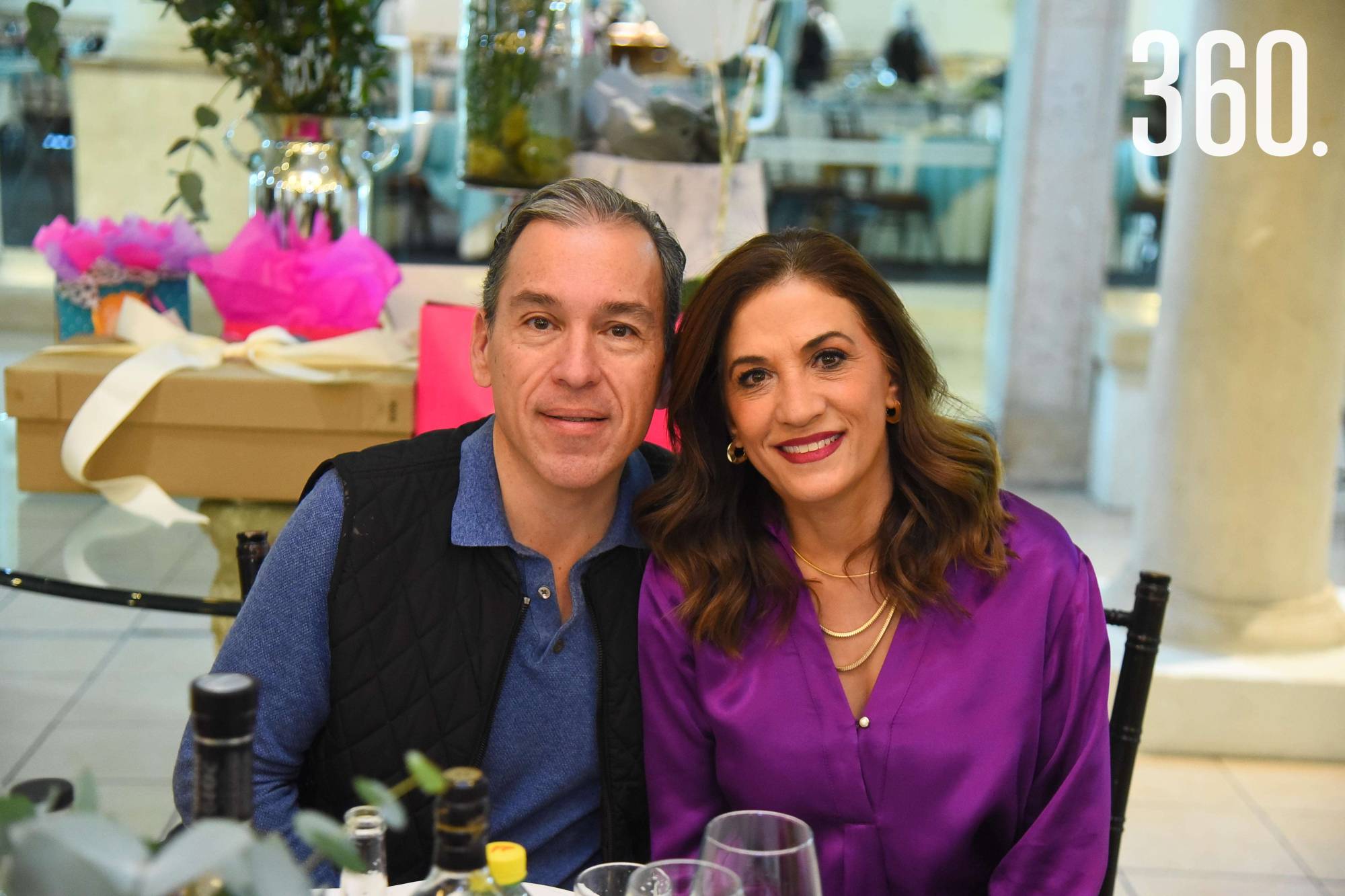 $!José Valdés y Edith Fernández.