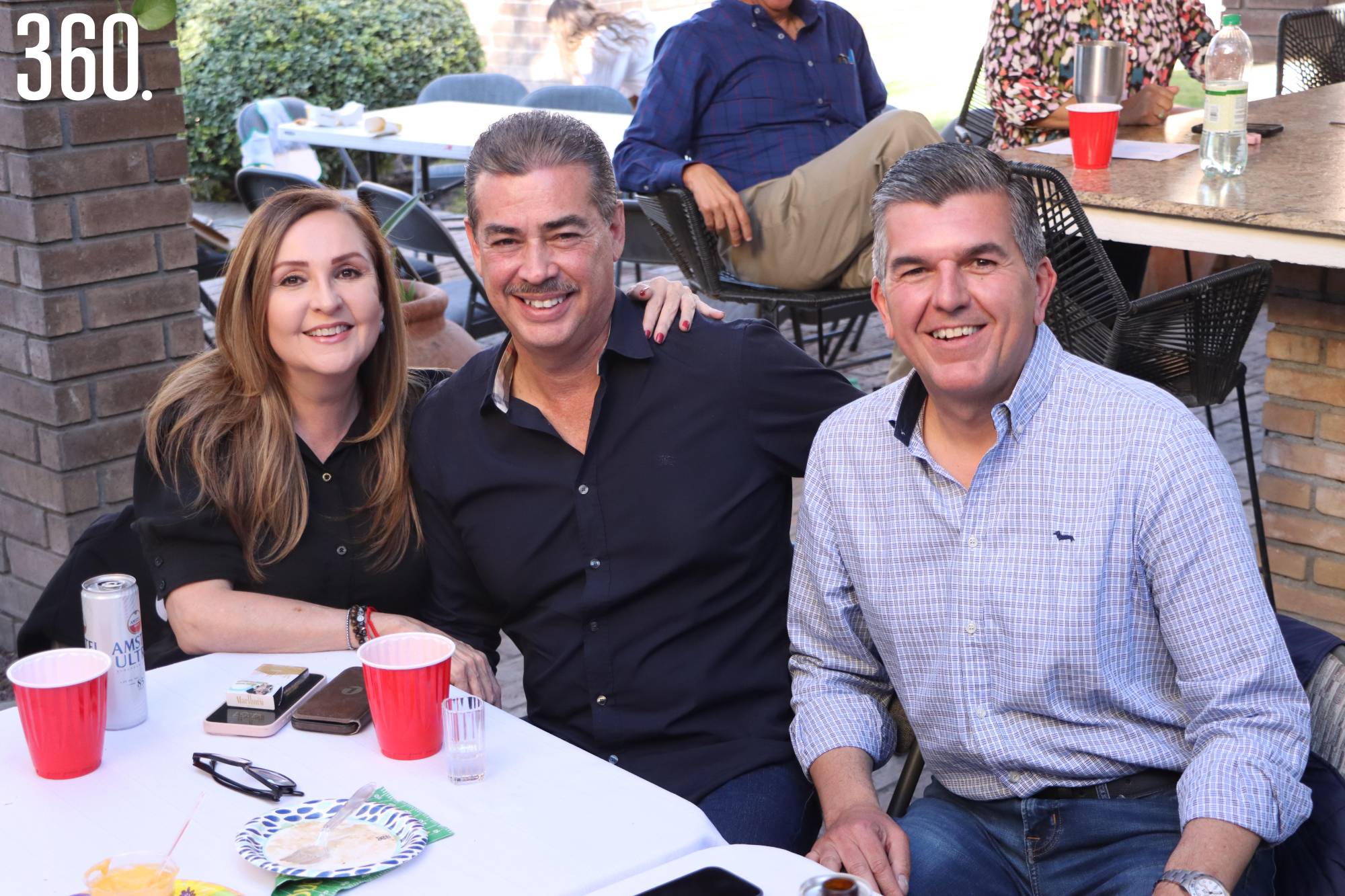 $!Olga Monroy, José Alberto Izarraras y Marco Rodríguez.