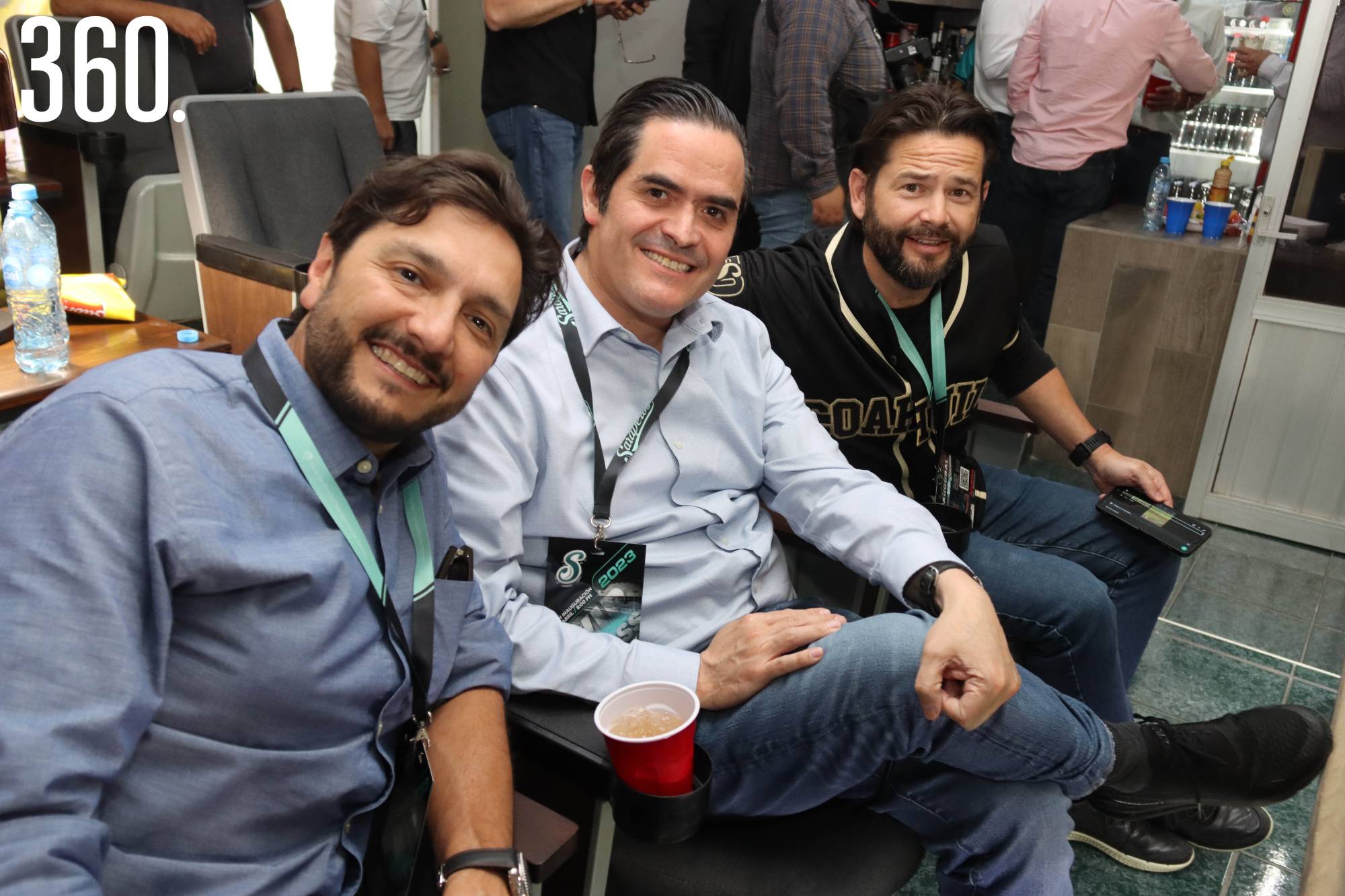 $!Ricardo Flores, César Esparza y Ernesto Polín.