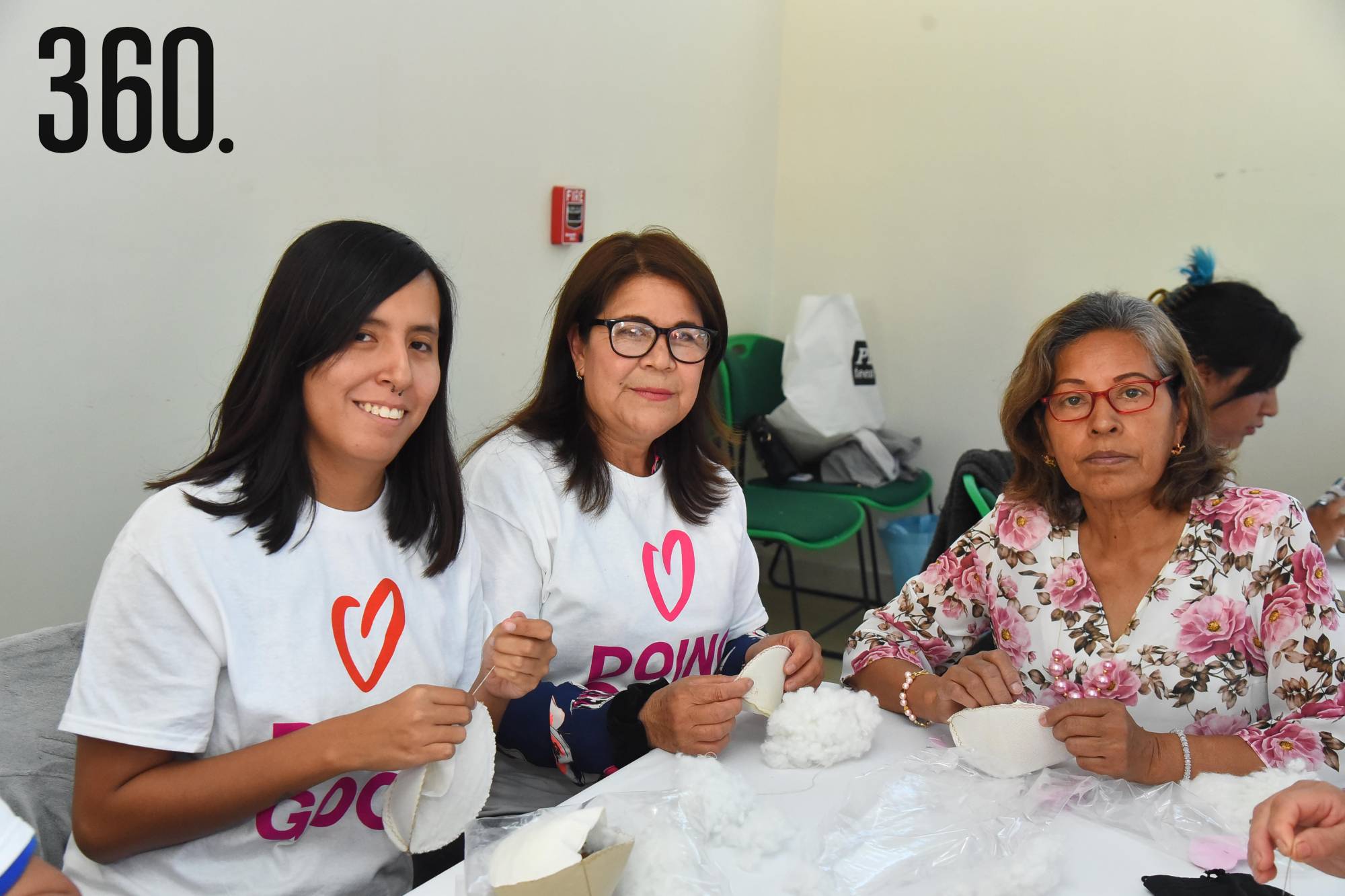 $!Daniela Aldama, Guadalupe Martínez y María Cruz González.