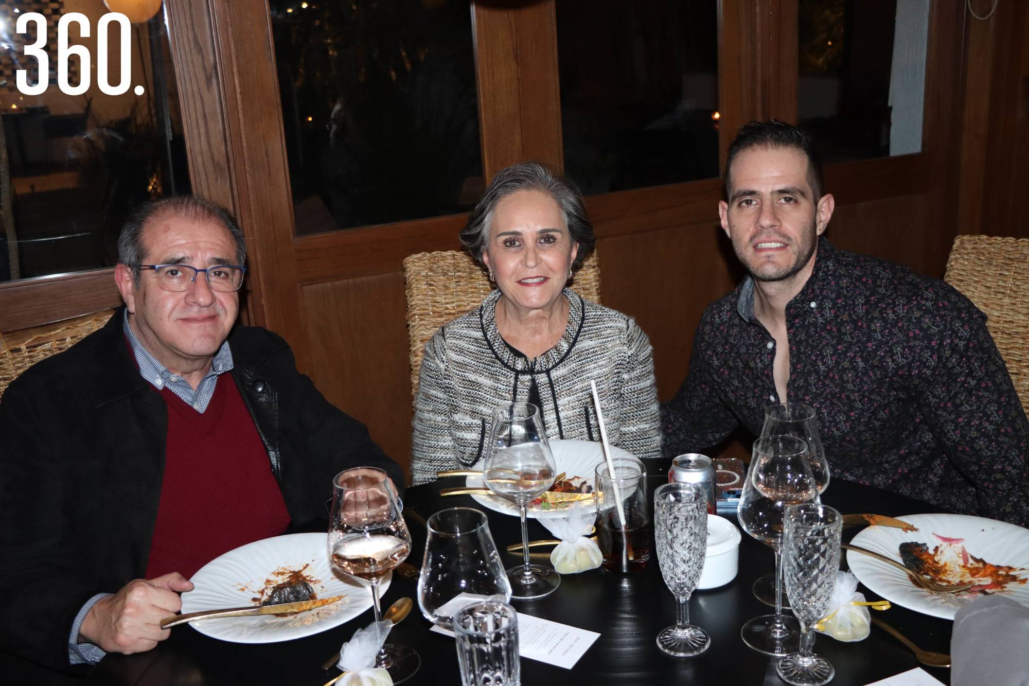 $!Rodolfo Espinosa, Carmen González y José Rodolfo Espinosa.