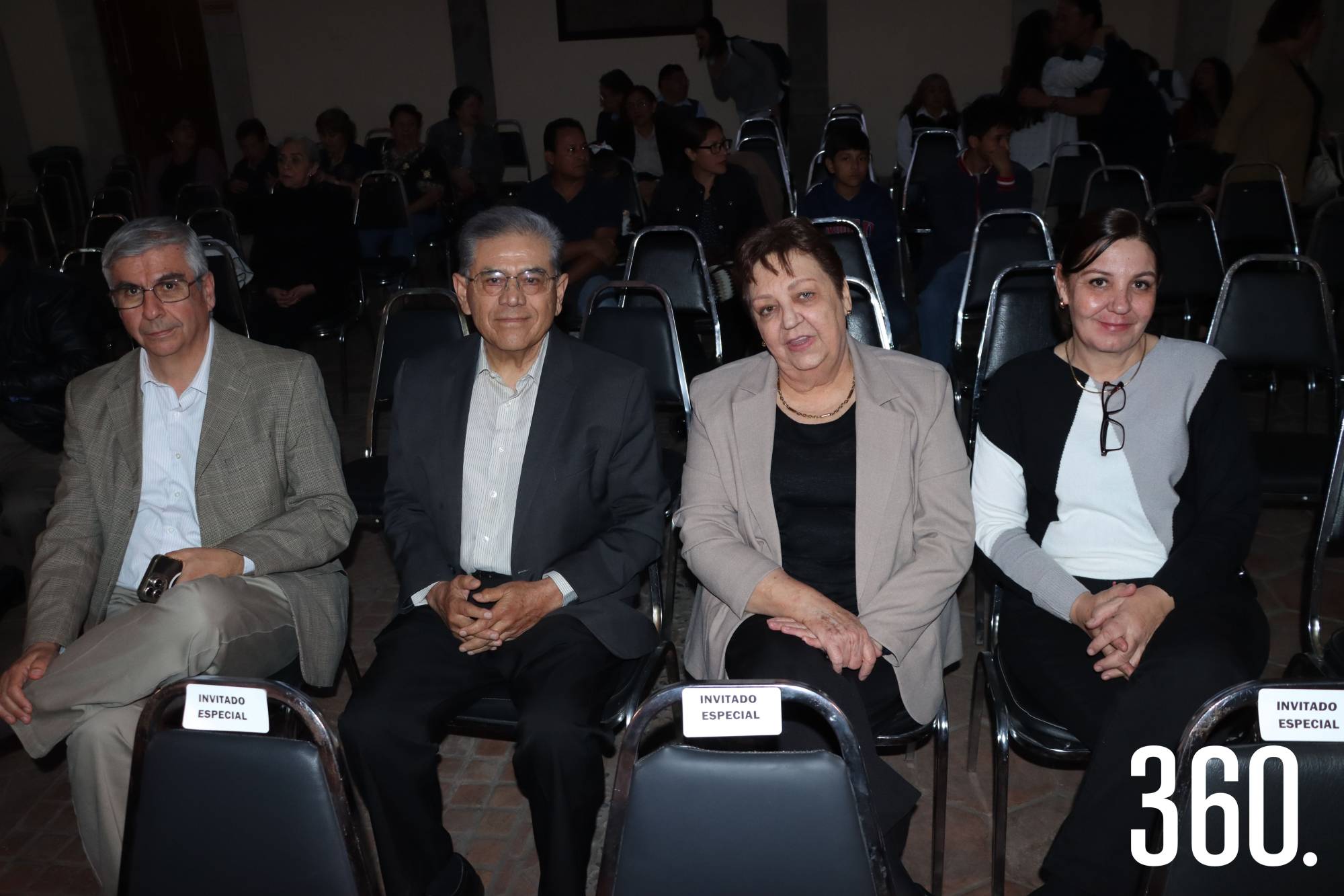 $!Francisco de la Peña, Salvador Hernández, Esperanza Dávila y Esperanza Villegas.