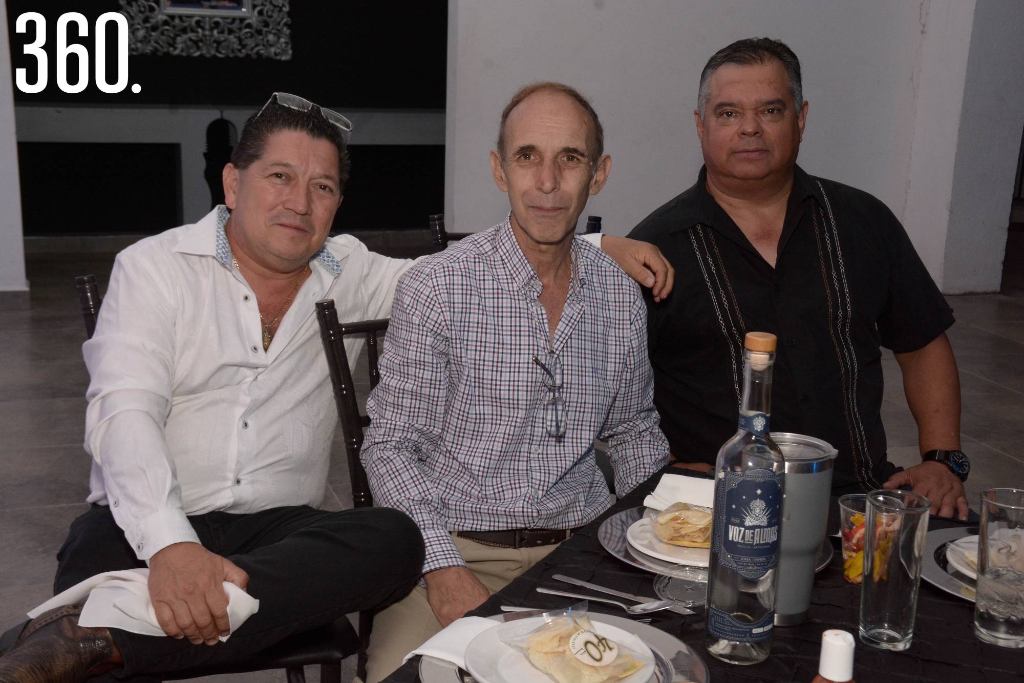 $!Víctor Villalobos, Ricardo Jiménez y Carlos Gómez.