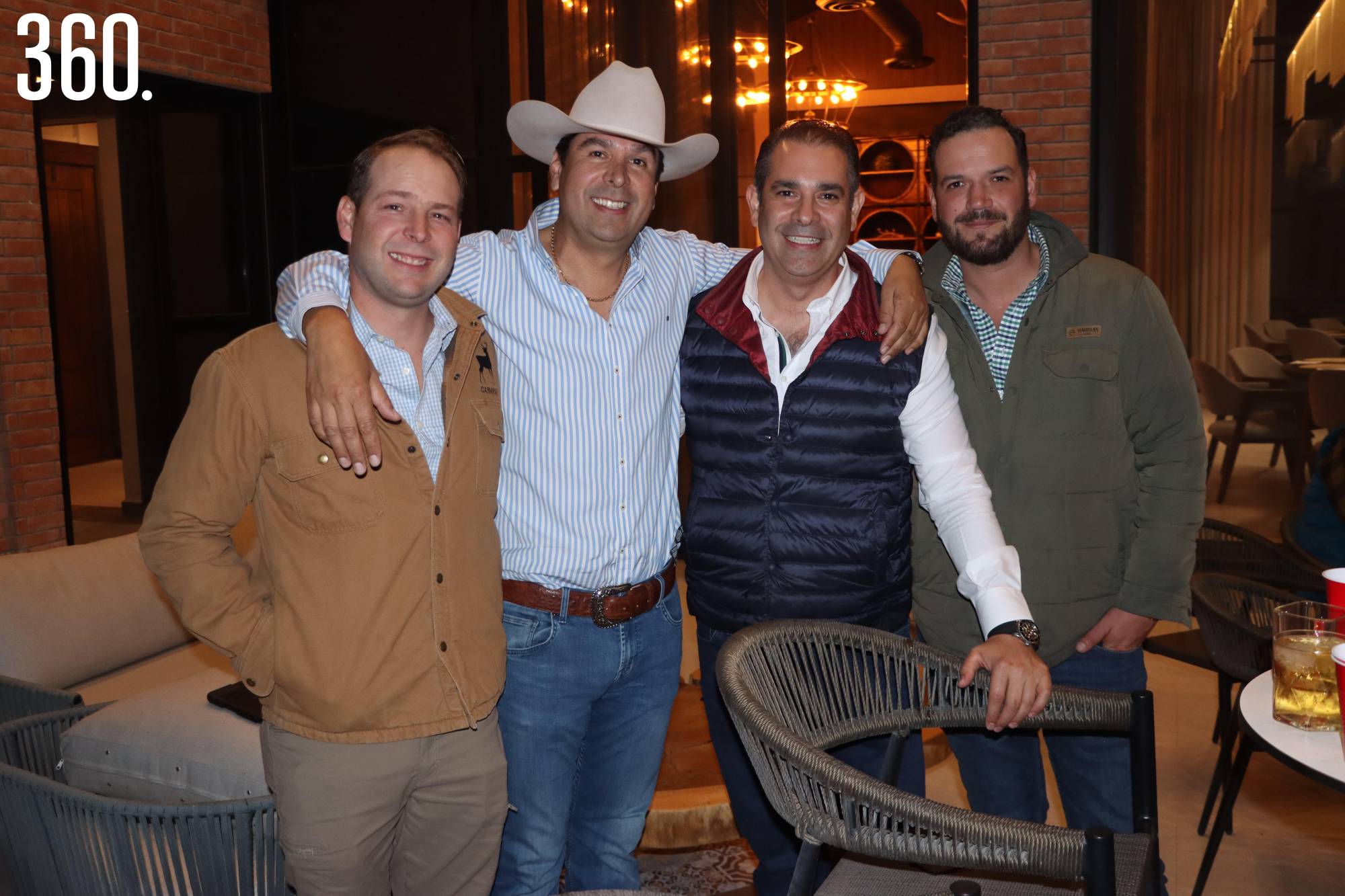$!Eduardo Garza, José Pilar Valdés, Gerardo Villarreal y Jaime Martínez.