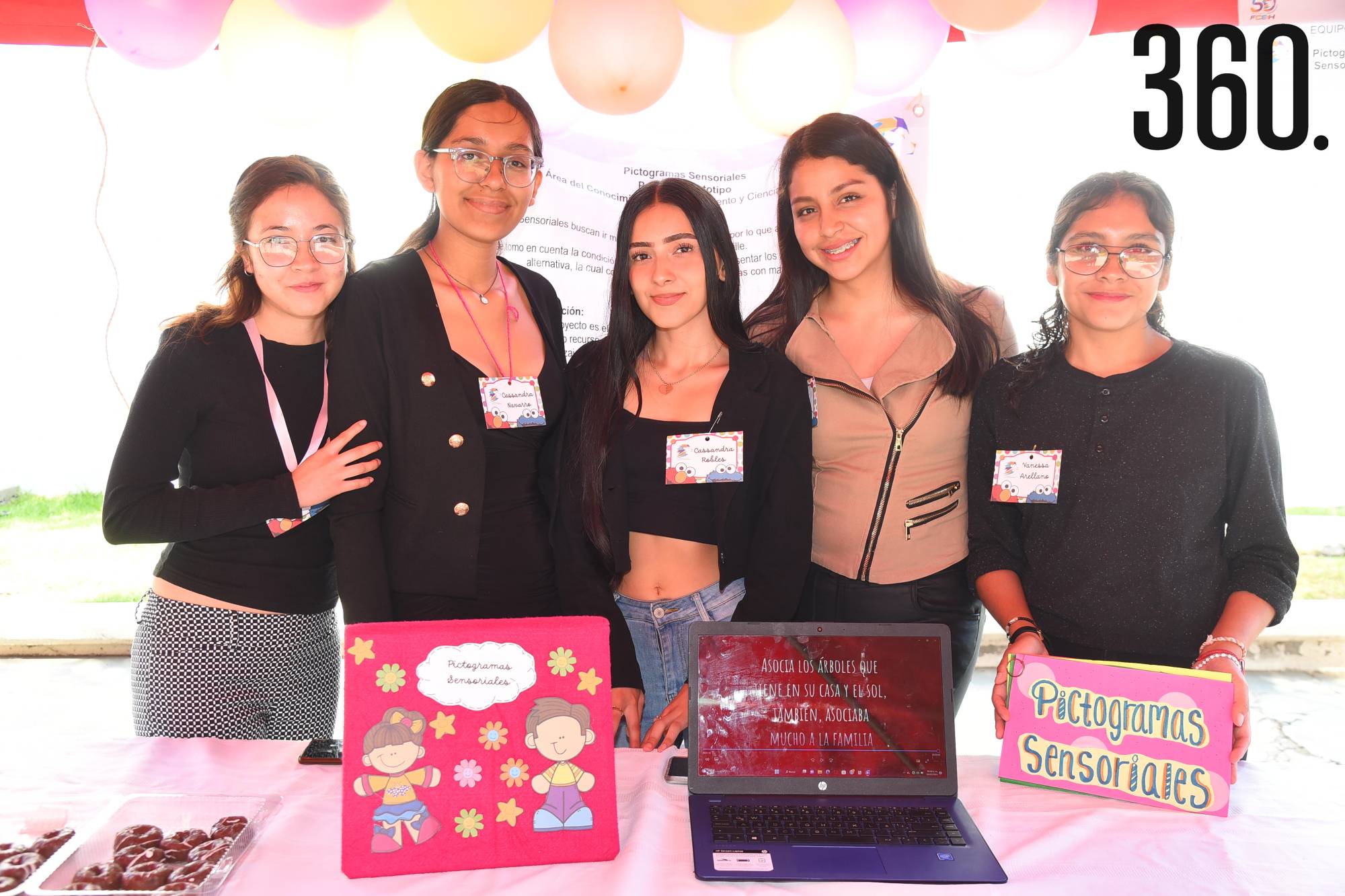 $!Anabel Cabrera, Cassandra Navarro, Cassandra Robles, Paola Moreno y Vanessa Arellano.