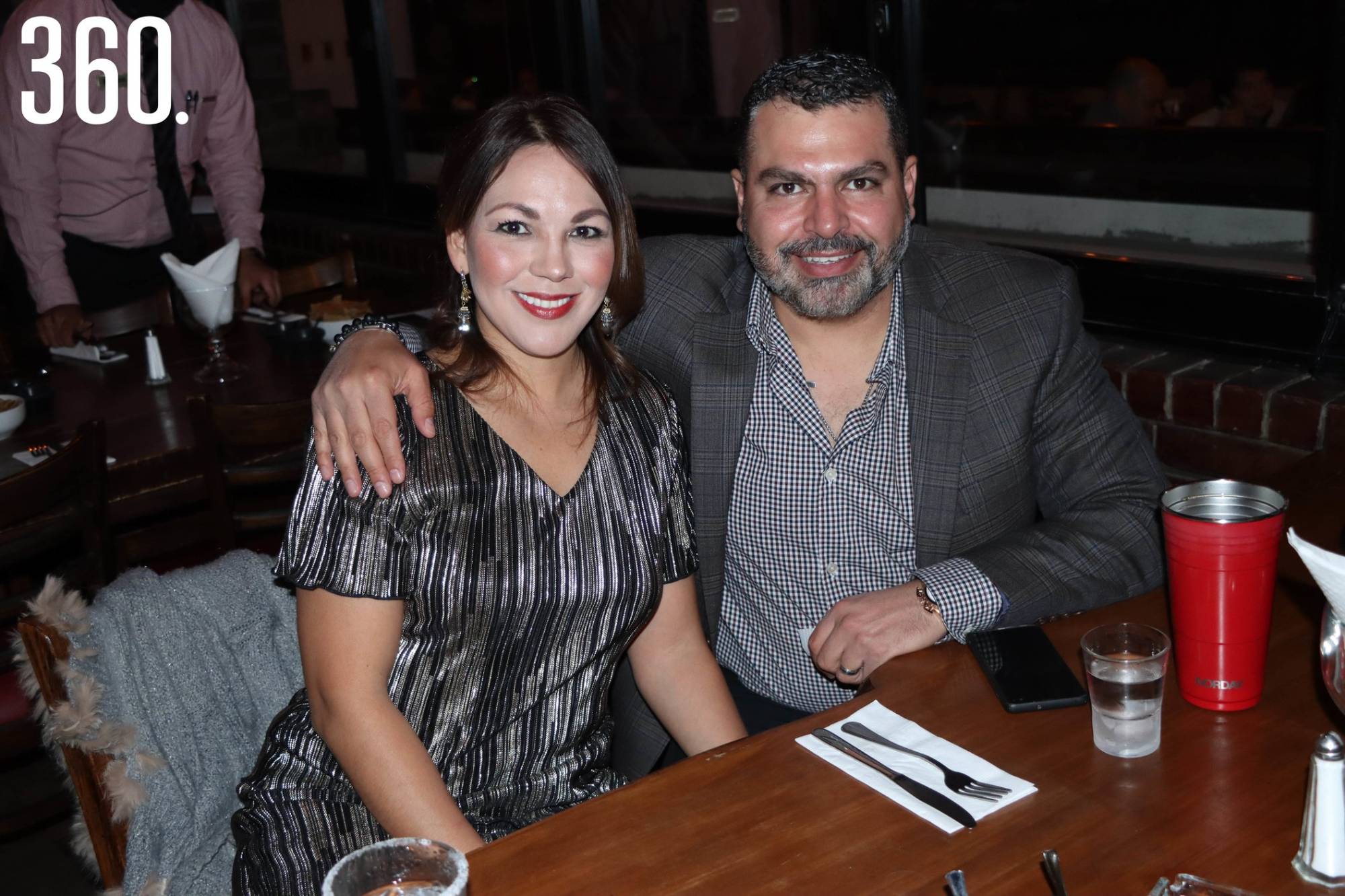 $!Sandra Pérez y Pablo Abugarade.