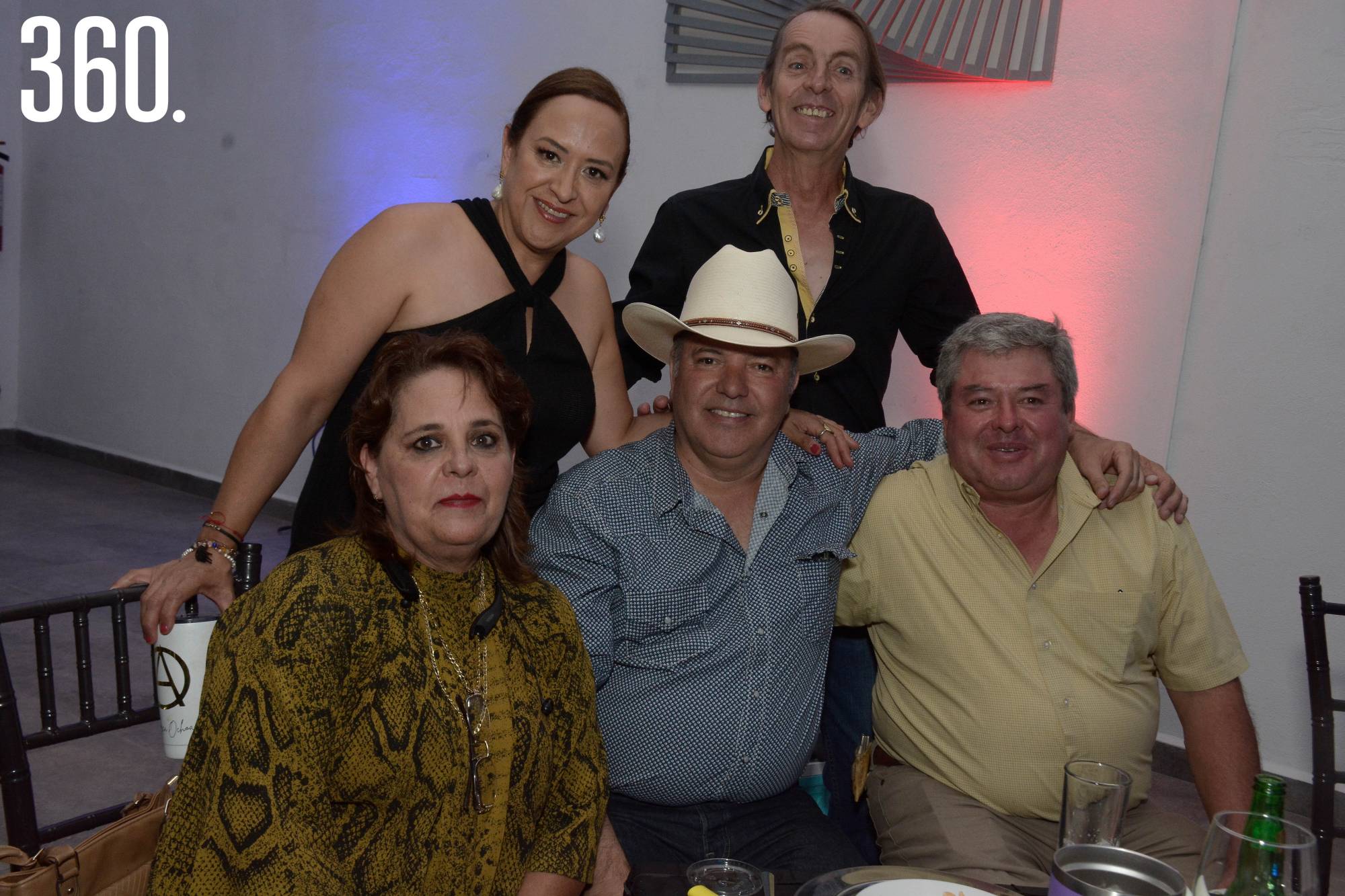 $!Lula Sánchez, Lalo Pepi, Mónica Samperio, Alejandro Pepi y Poncho Mata.