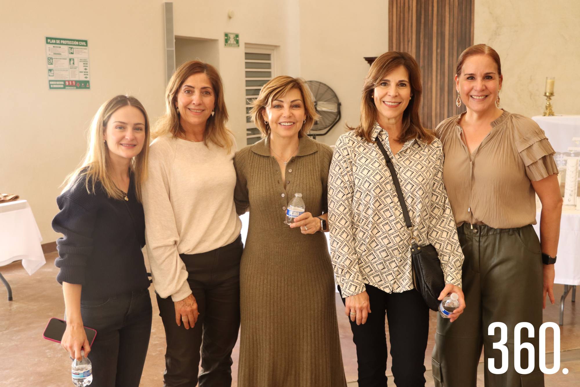 $!Andrea Arizpe, Maruca Villarreal, Conchita Aguirre, Leticia Ochoa y Teté Gómez.