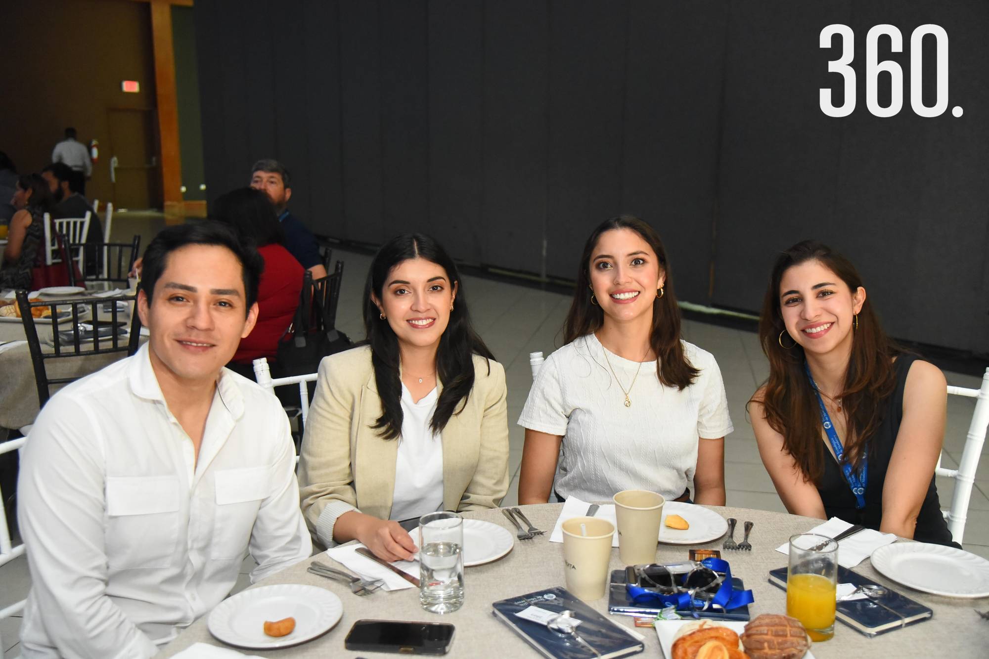 $!David Reyna, Dulce Medellín, Mariana Cisneros y Fabiola Benítez.
