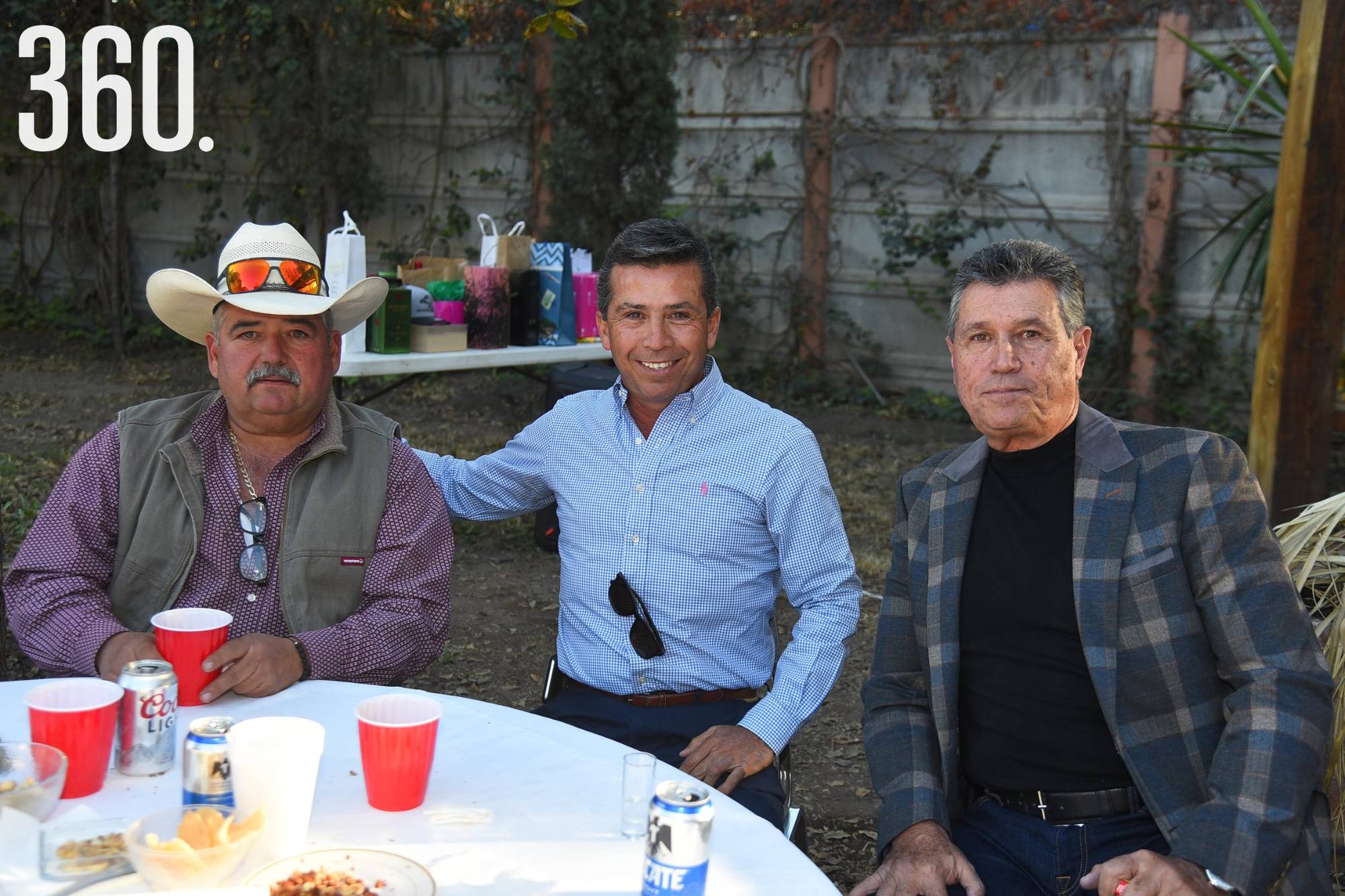 $!Francisco Martínez, Juan José López y Abelardo Valdés.
