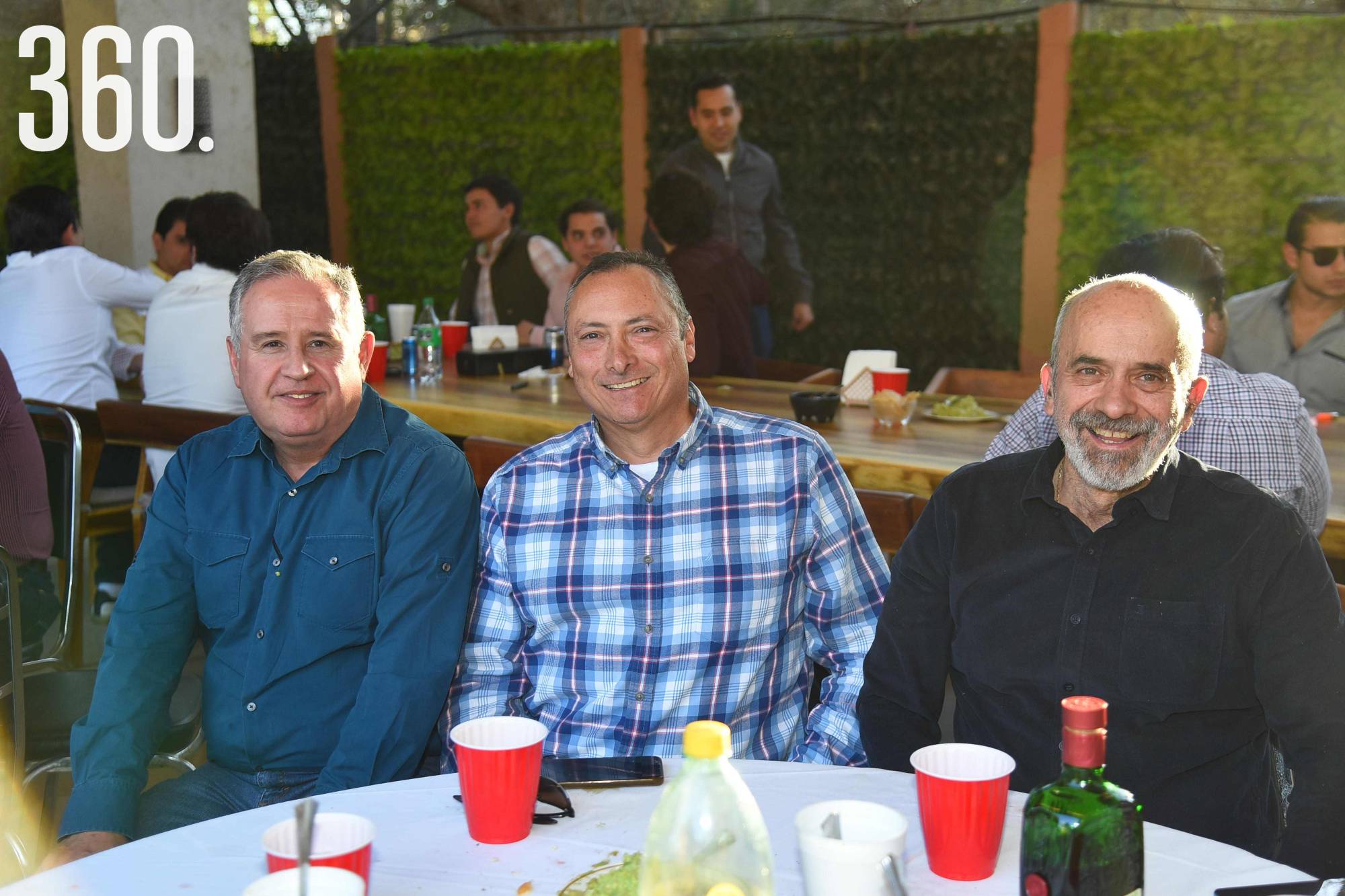 $!Fernando Menchaca, Rutilo de la Peña y Alejandro Cuellar.
