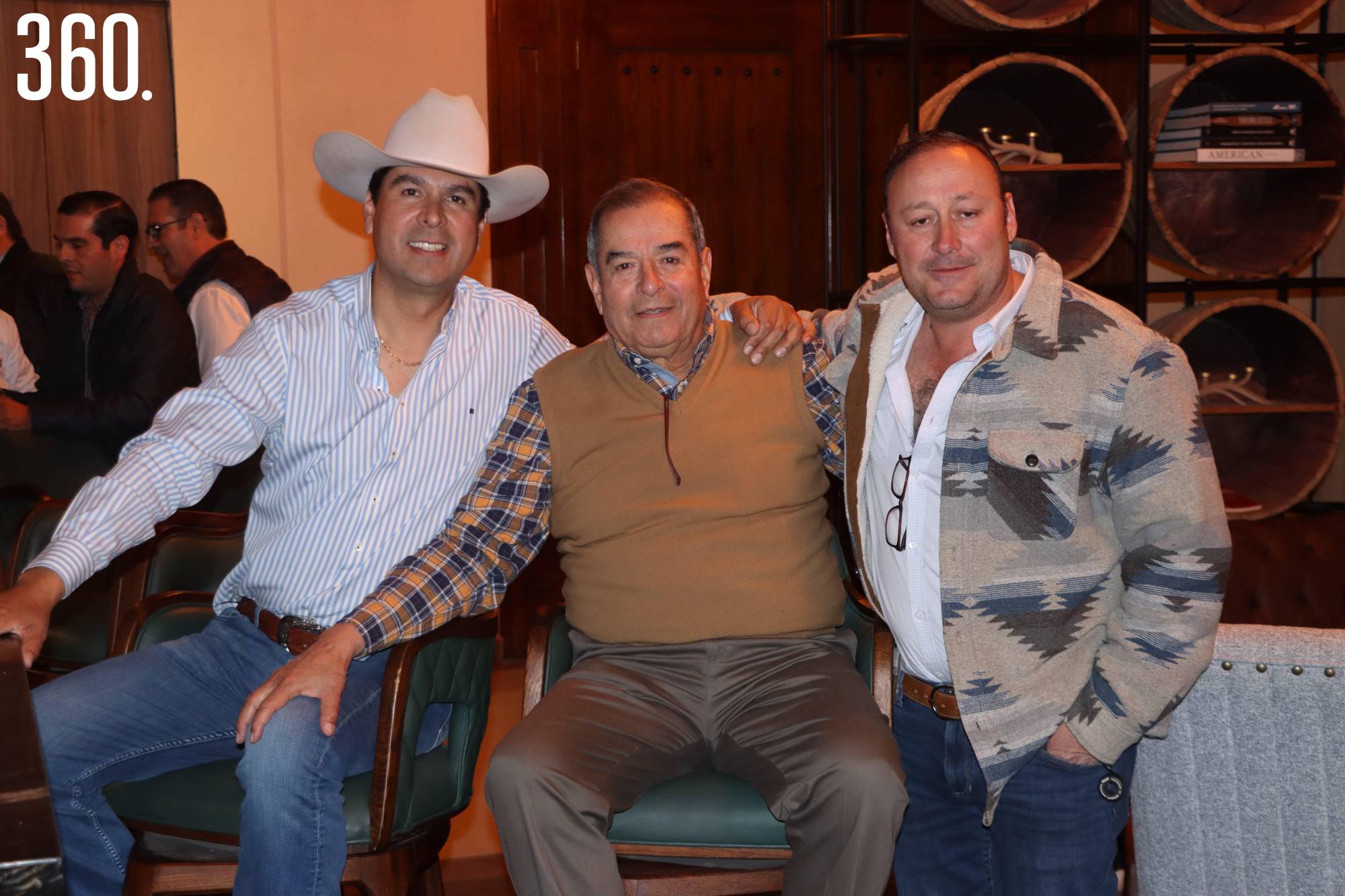$!José Pilar Valdés, José Pilar Valdés y Rodolfo Saucedo.
