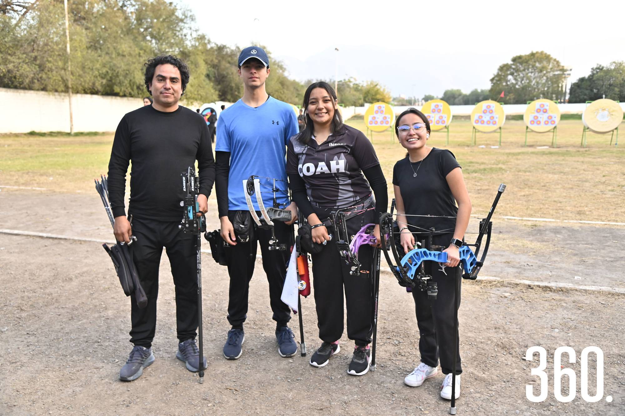 $!Alejandro Salas, Diego Borbolla, María René Reyes y Yaretzi Salas.