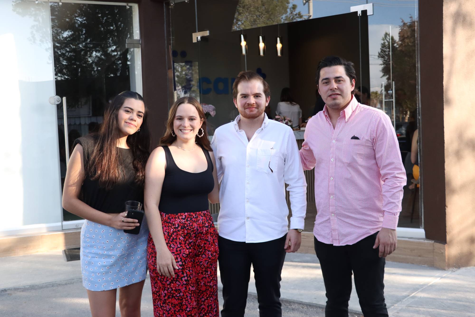 $!Ana Teresa Rodríguez, María Lozoya, Leonardo Rodríguez y Sergio Arizpe.