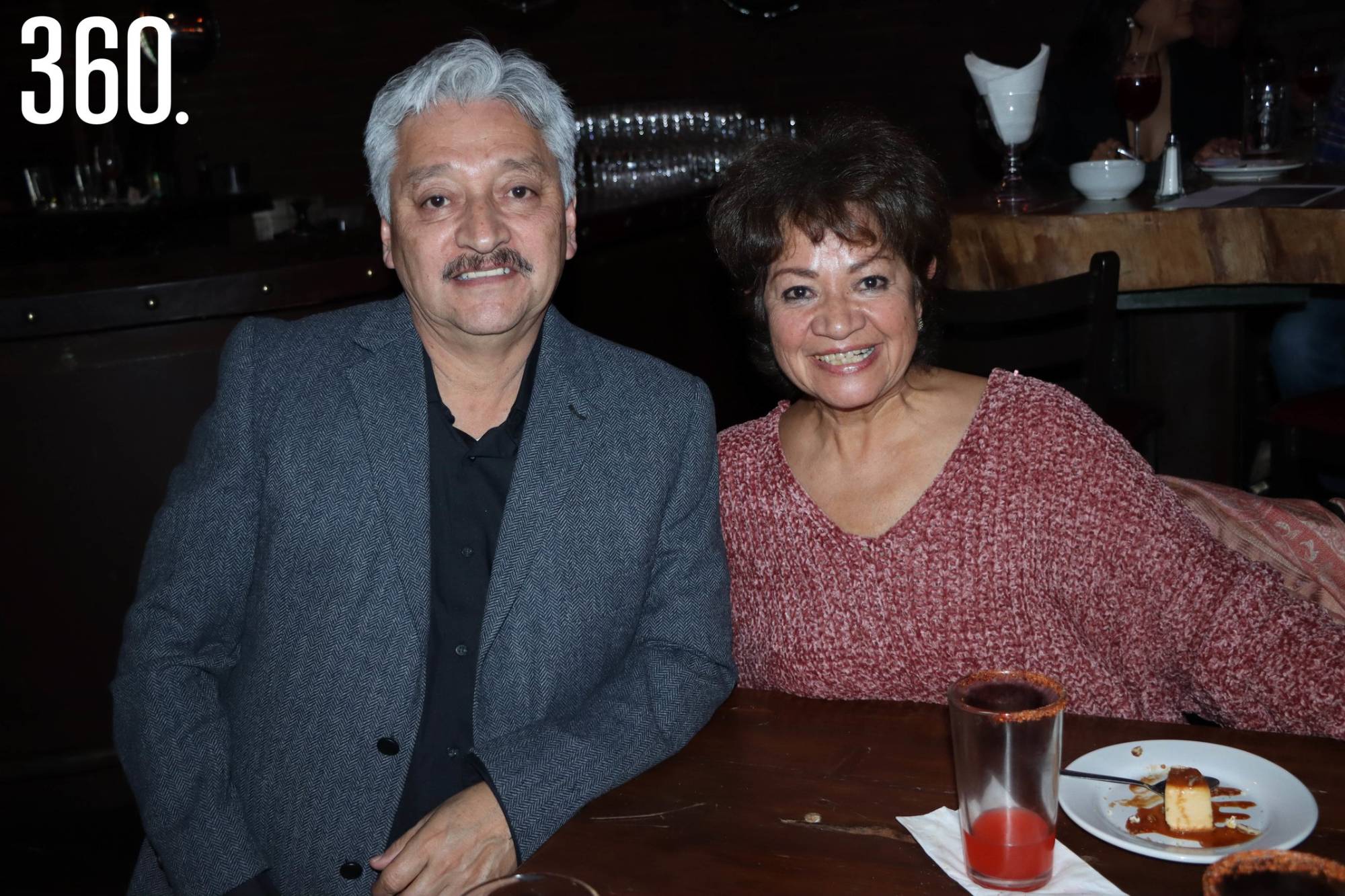$!Benjamín González e Hilda de González.