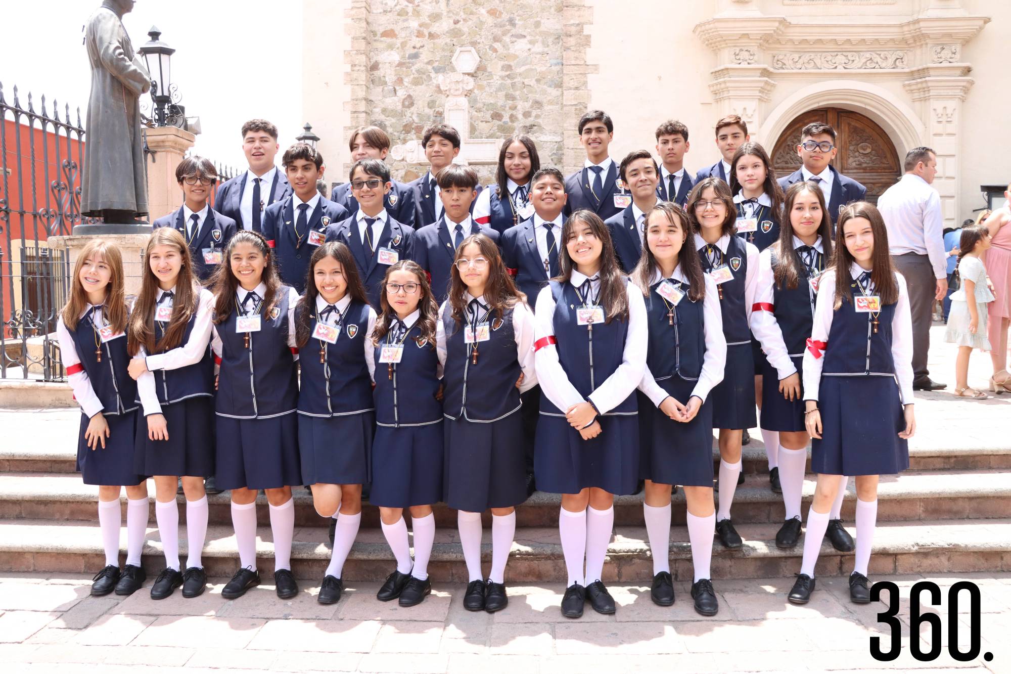 $!Alumnos de segundo de secundaria recibieron la confirmación.
