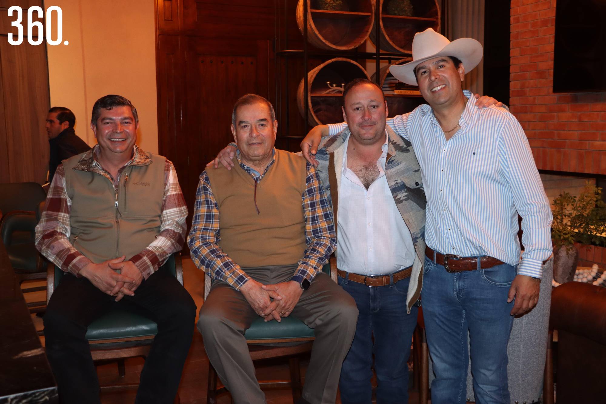 $!Emmanuel Flores, José Pilar Valdés, Rodolfo Saucedo y José Pilar Valdés.