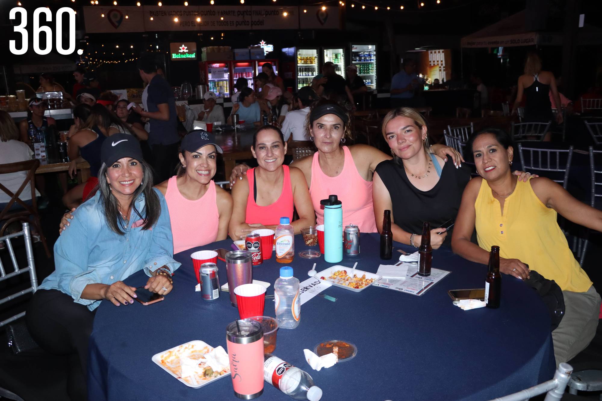 $!Estrella Martínez, Saira Arias, Maru Leal, Julieta Aguilar, Nicolette Oceguera y María José Cárdenas.
