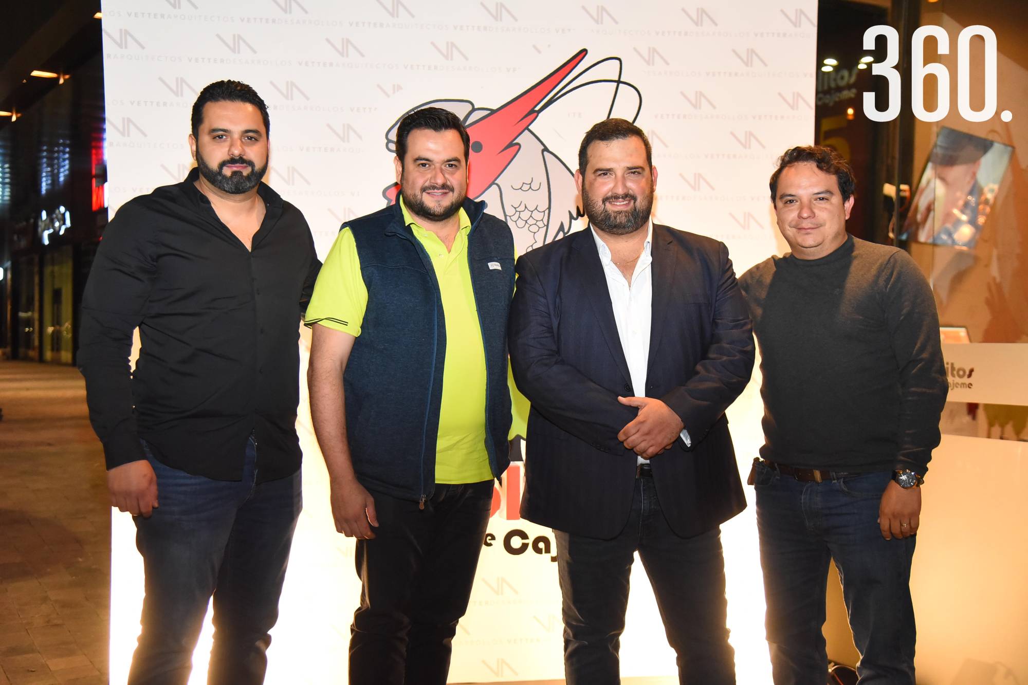 $!Ricardo Espeleta, Jorge Ancer, Hugo Lozano y Arturo Treviño.