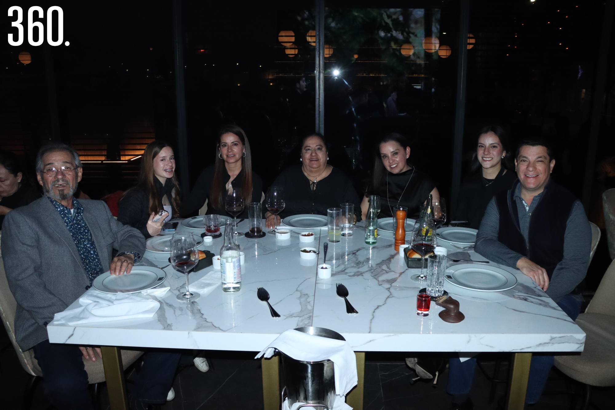 $!Luis Arturo Verduzco, María Paula Mendoza, Katy, Lupita y Karina Verduzco, Ana Sofía y Víctor Campos.