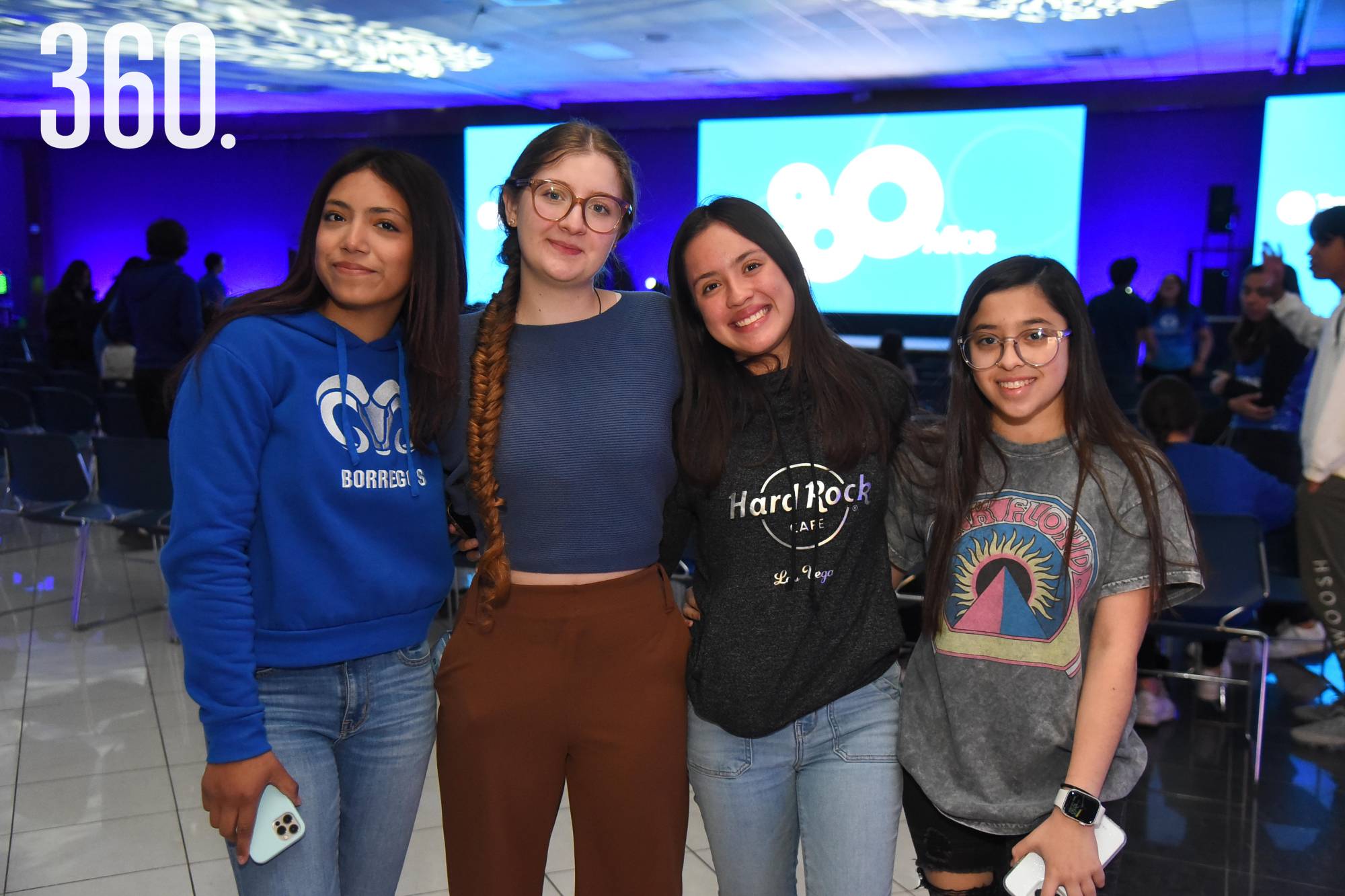$!Valentina Caballero, Monica Villegas, Regina Gutiérrez y Sofía Sandino.
