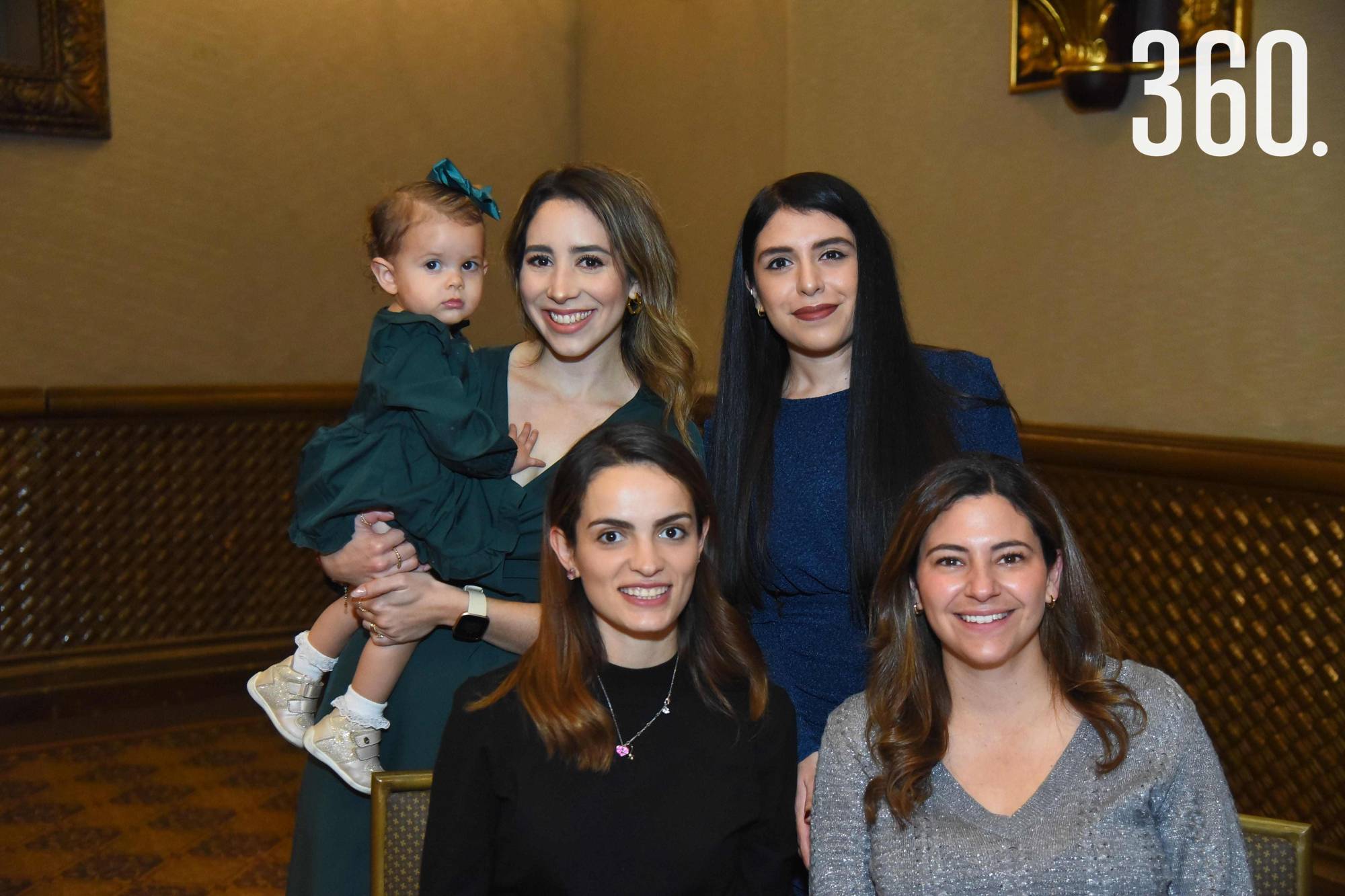 $!Katalina Randall, Paulina de la Torre, Gabriela Bernal, Amparo de las Fuentes y Adriana Cantú.