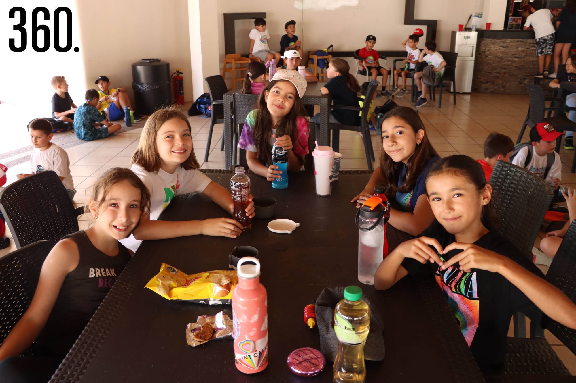 $!Mariana Gallardo, Valentina Valdés, Lisa Leal, Isabella Leal y Andrea Aguirre.