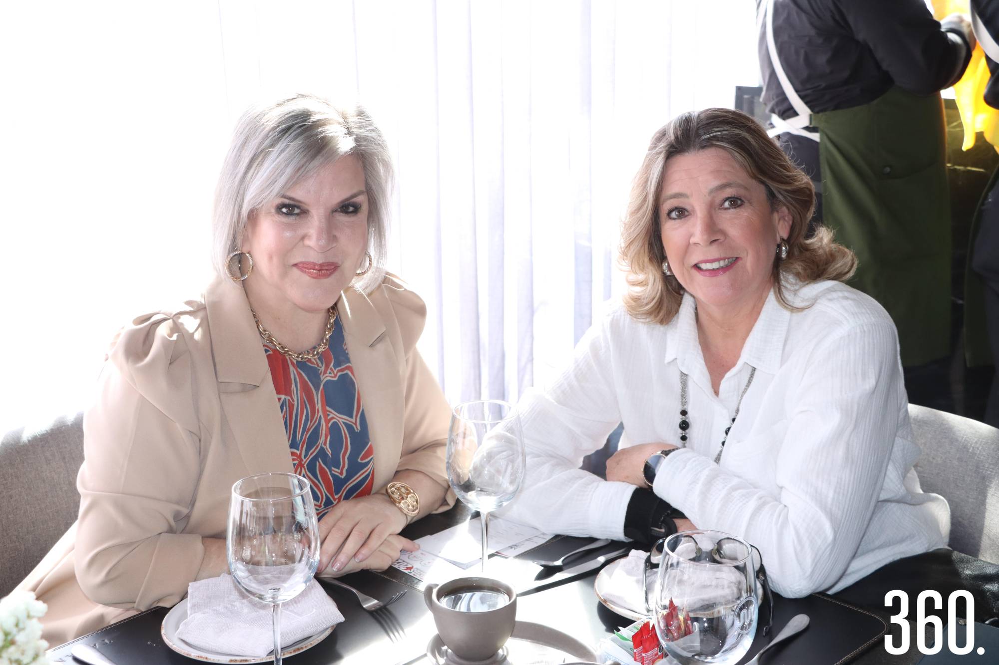 $!Leticia Rodarte y Aurora Montes de Oca.