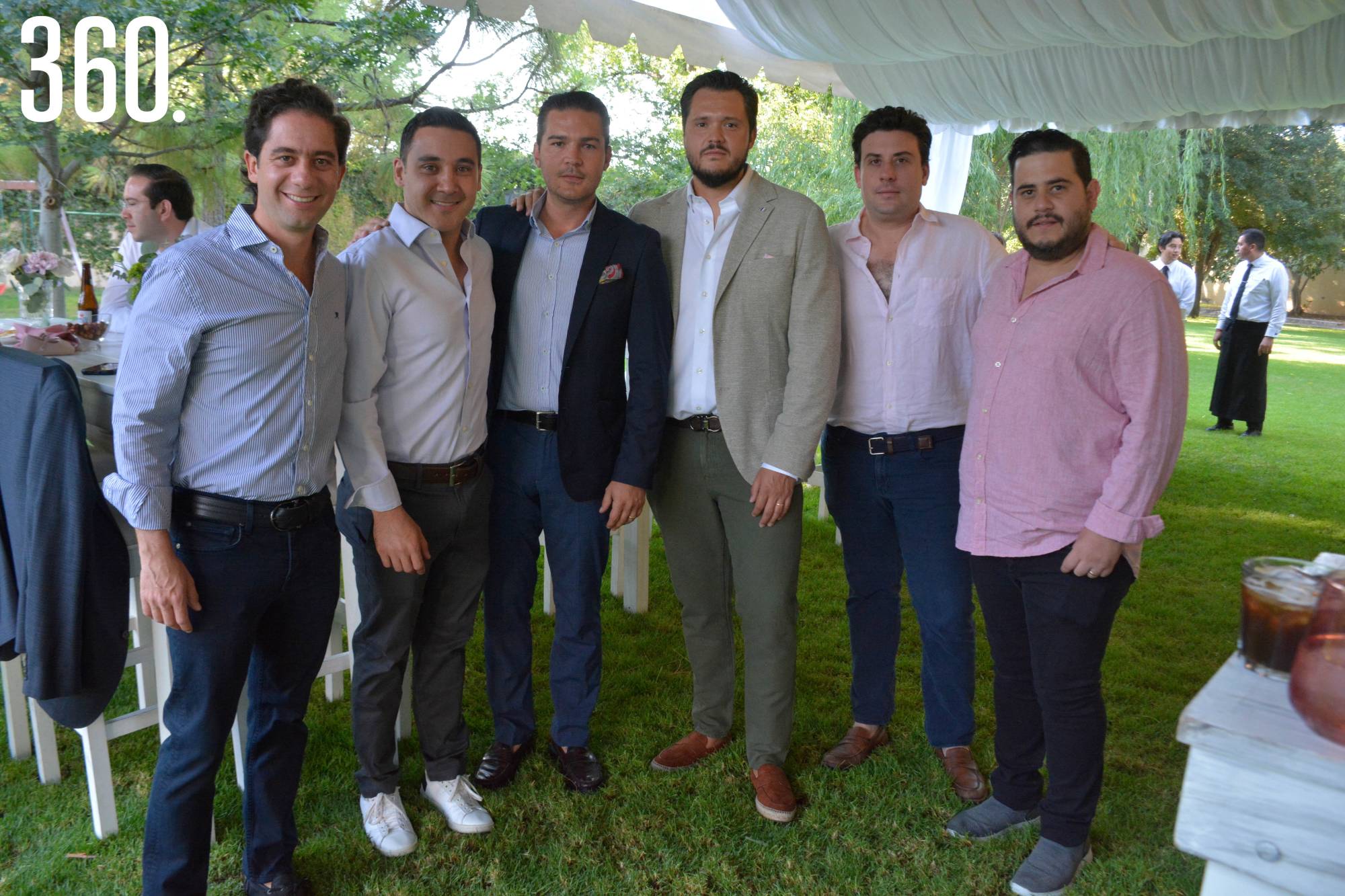$!Ricardo Villarreal, Saúl Colunga, David García, Javier Dávila, Daniel José y Fernando Treviño.