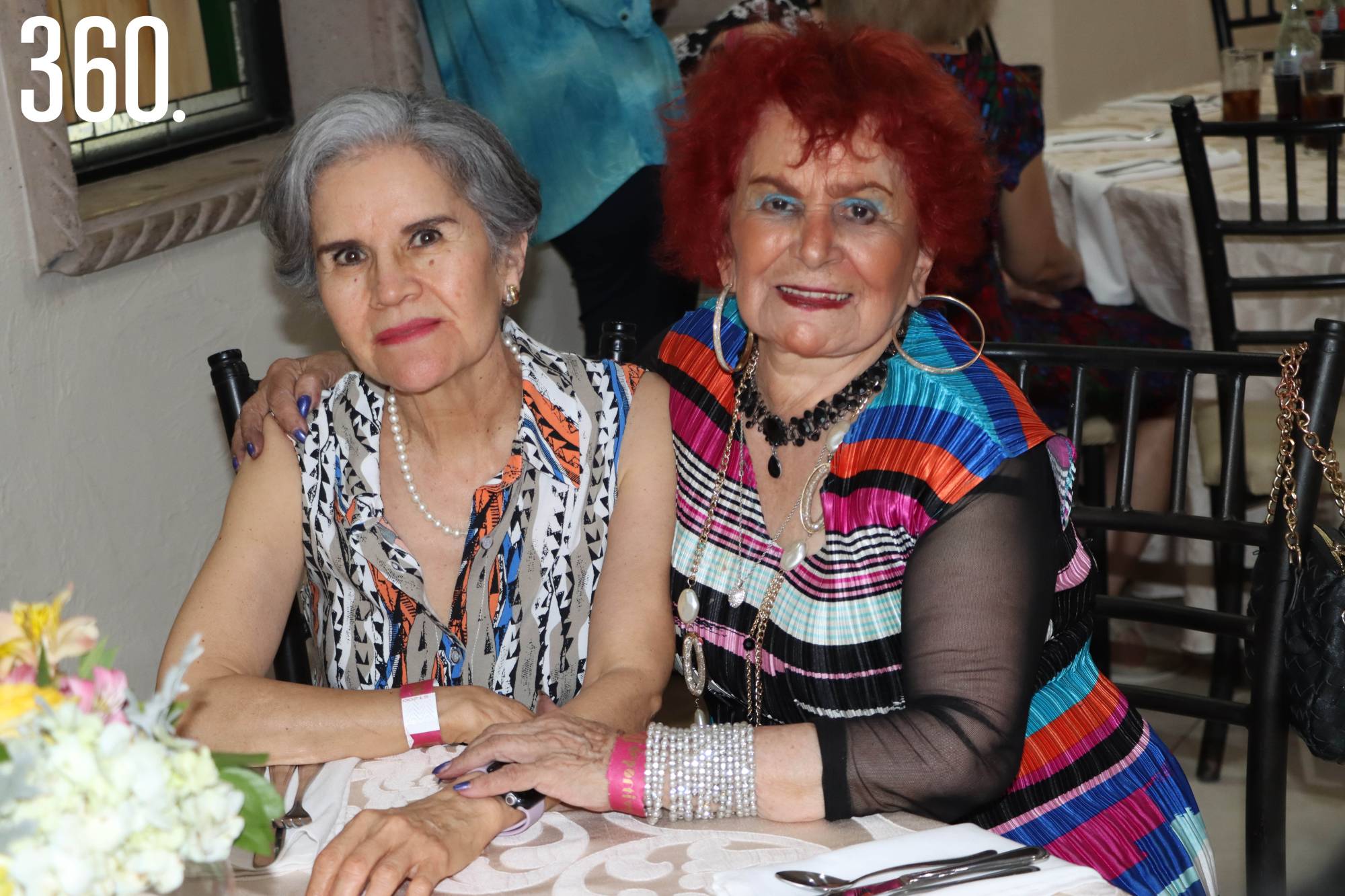 $!Josefina de Cárdenas y María Teresa Siller.