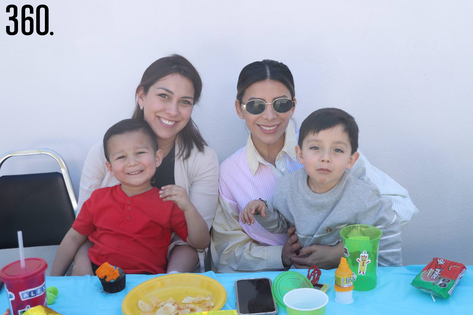 $!Daniela de la Rosa, Alicia Ramos, Alejandro Valdés y José Pablo Ortega.