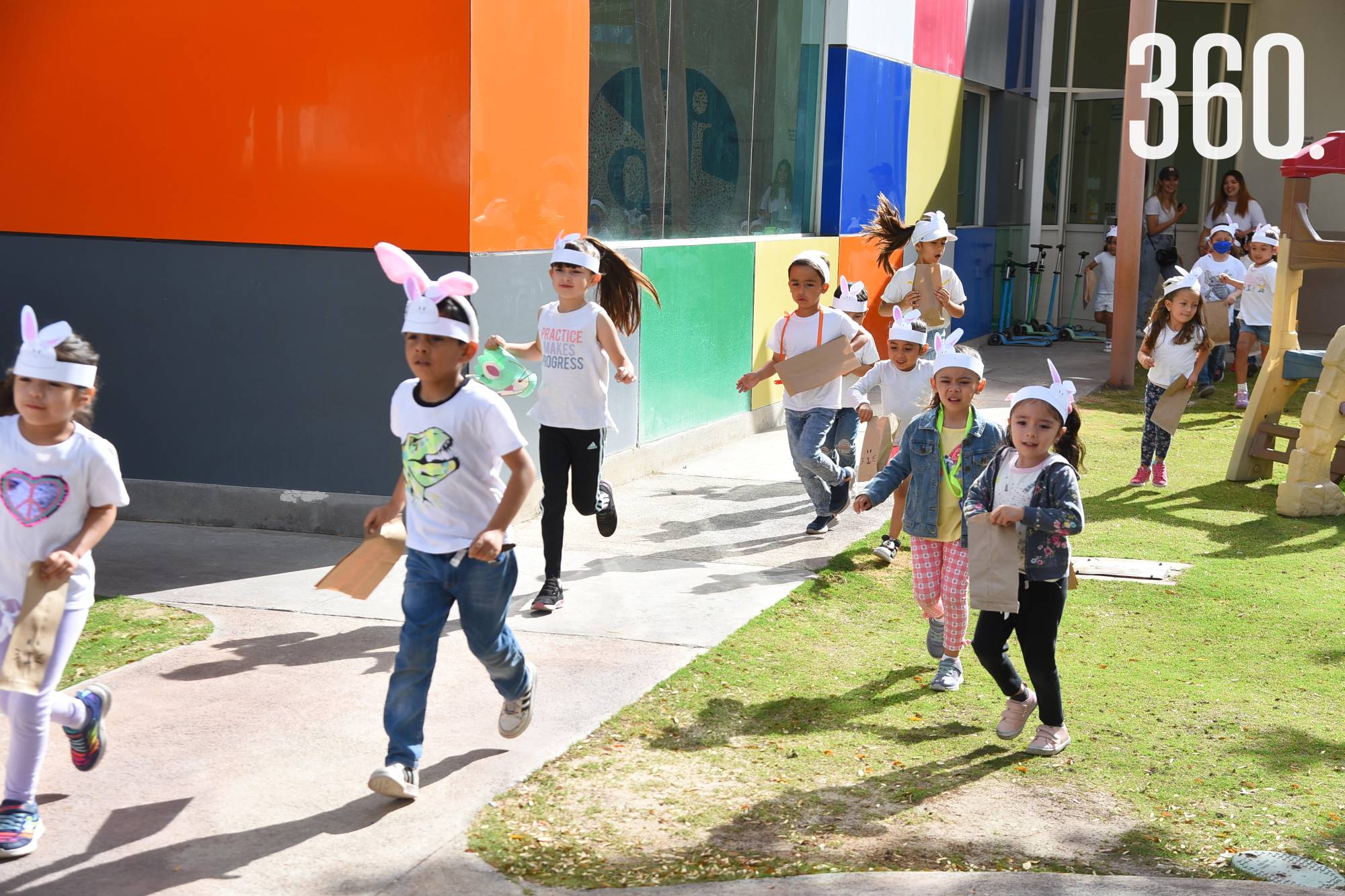 $!Los menores se divirtieron con los juegos planeados por las organizadoras.