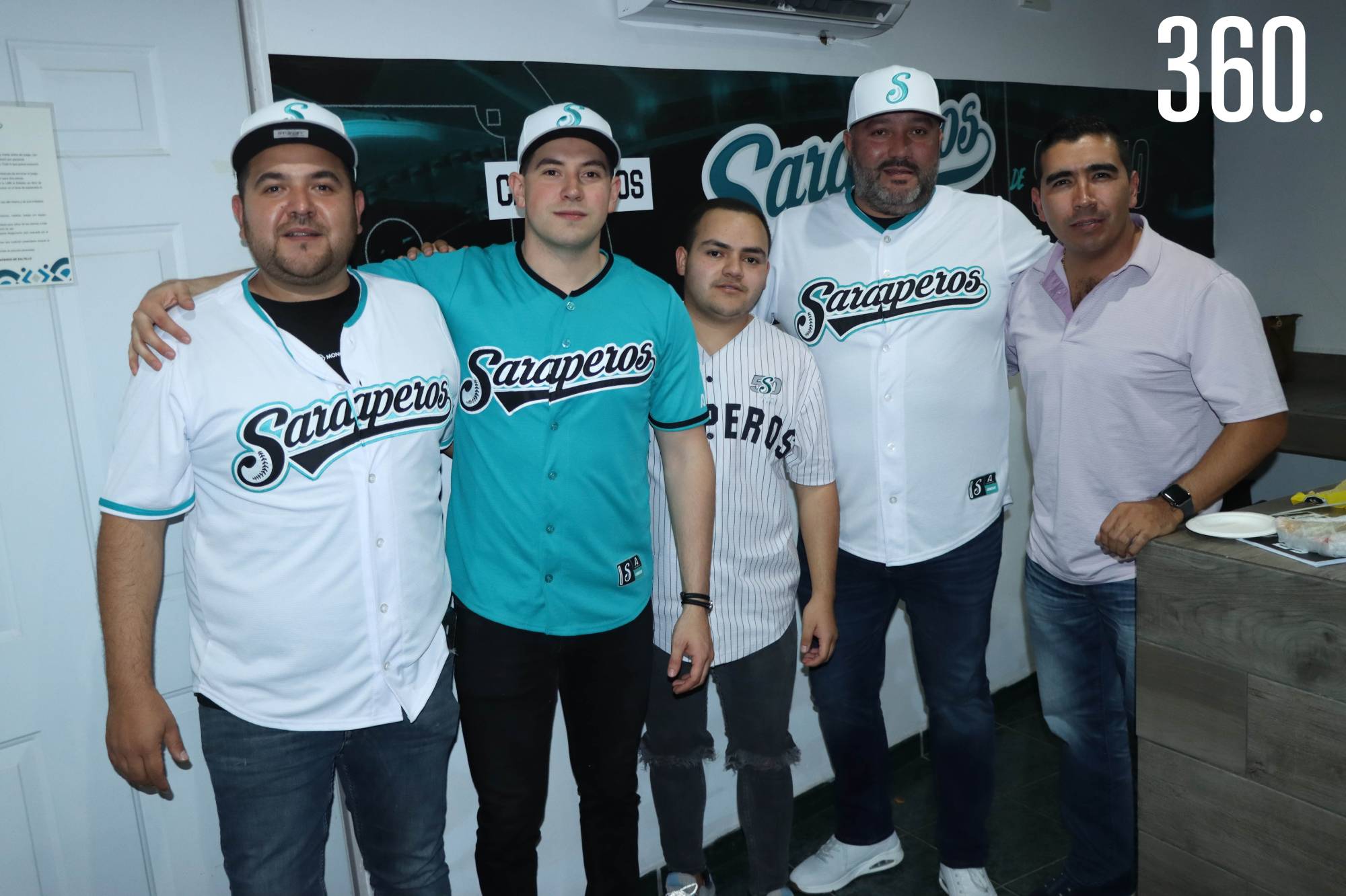 $!José Martínez, Christian Martínez, Luis de Peña, Gerardo Villarreal y Miguel Ortega.
