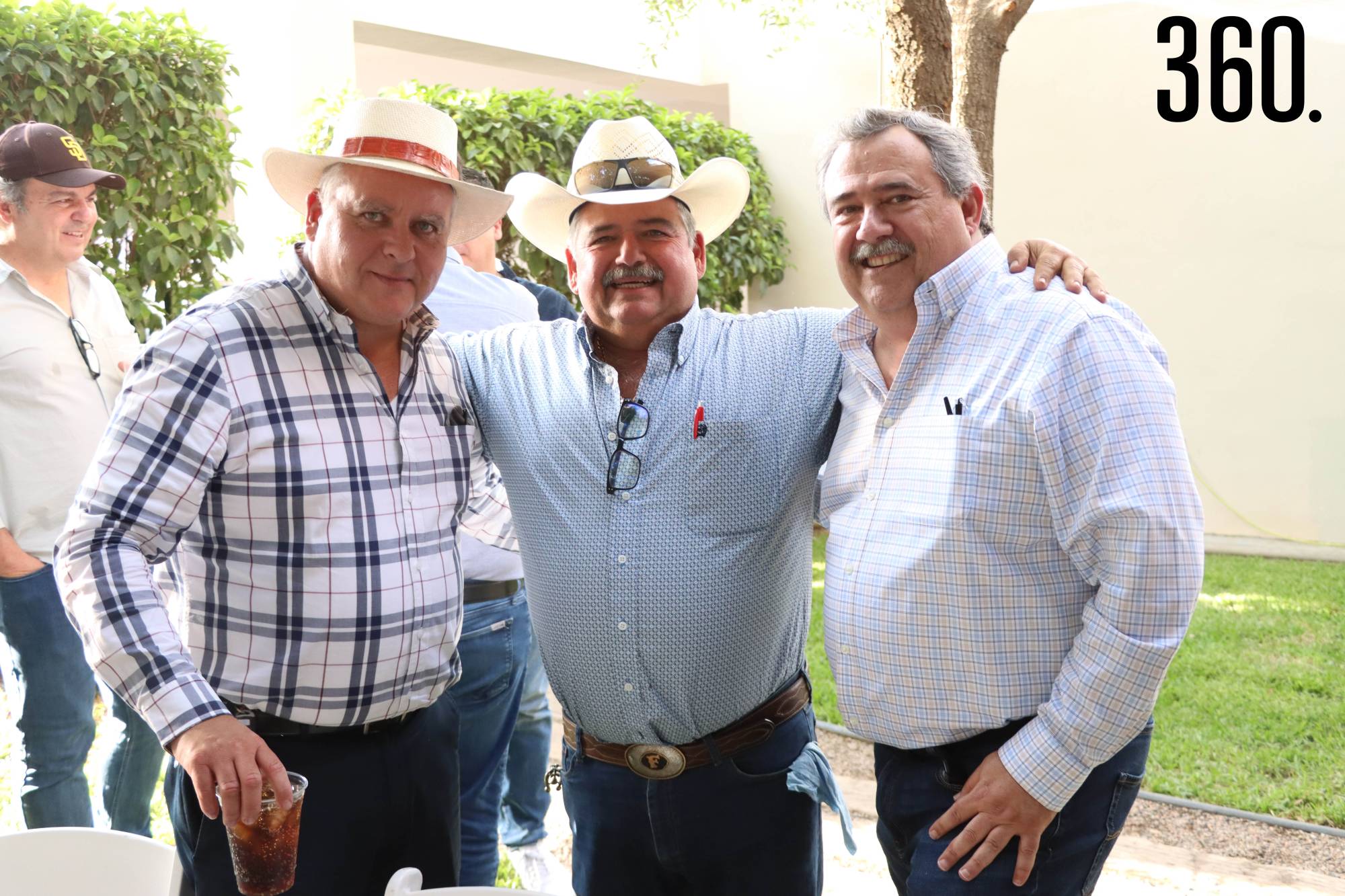$!Marco Recio, Francisco Martínez y Alejandro Dávila.
