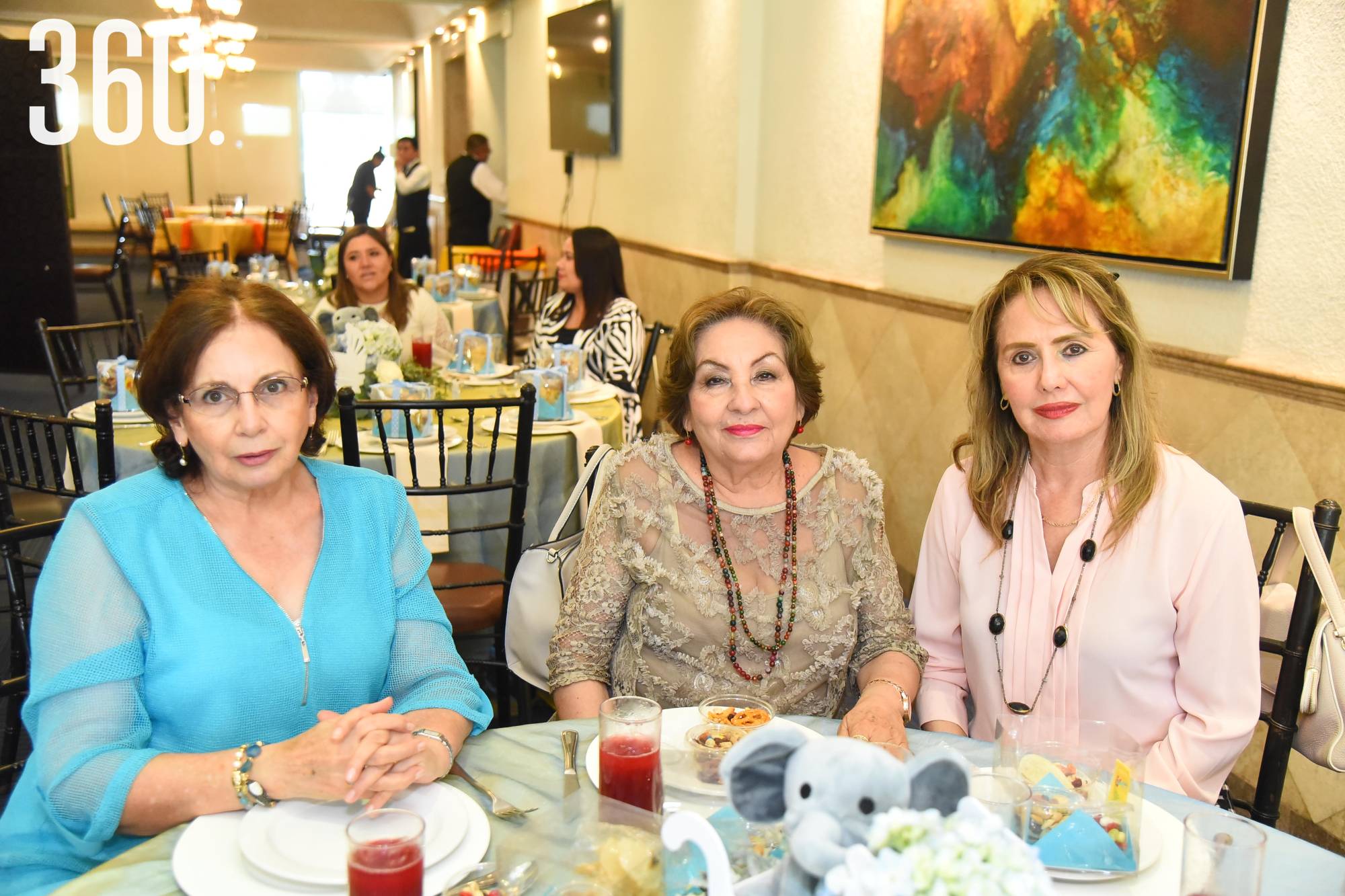 $!Nora Valdés, Loli de Fernández y Lucero Charles.