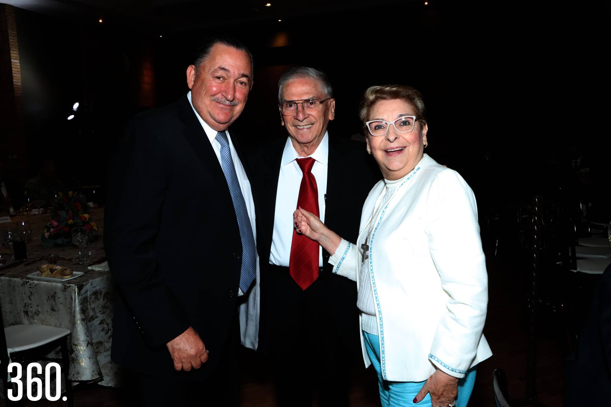 $!Isidro López Villarreal, Armando Gutiérrez y María Elena Rodríguez.