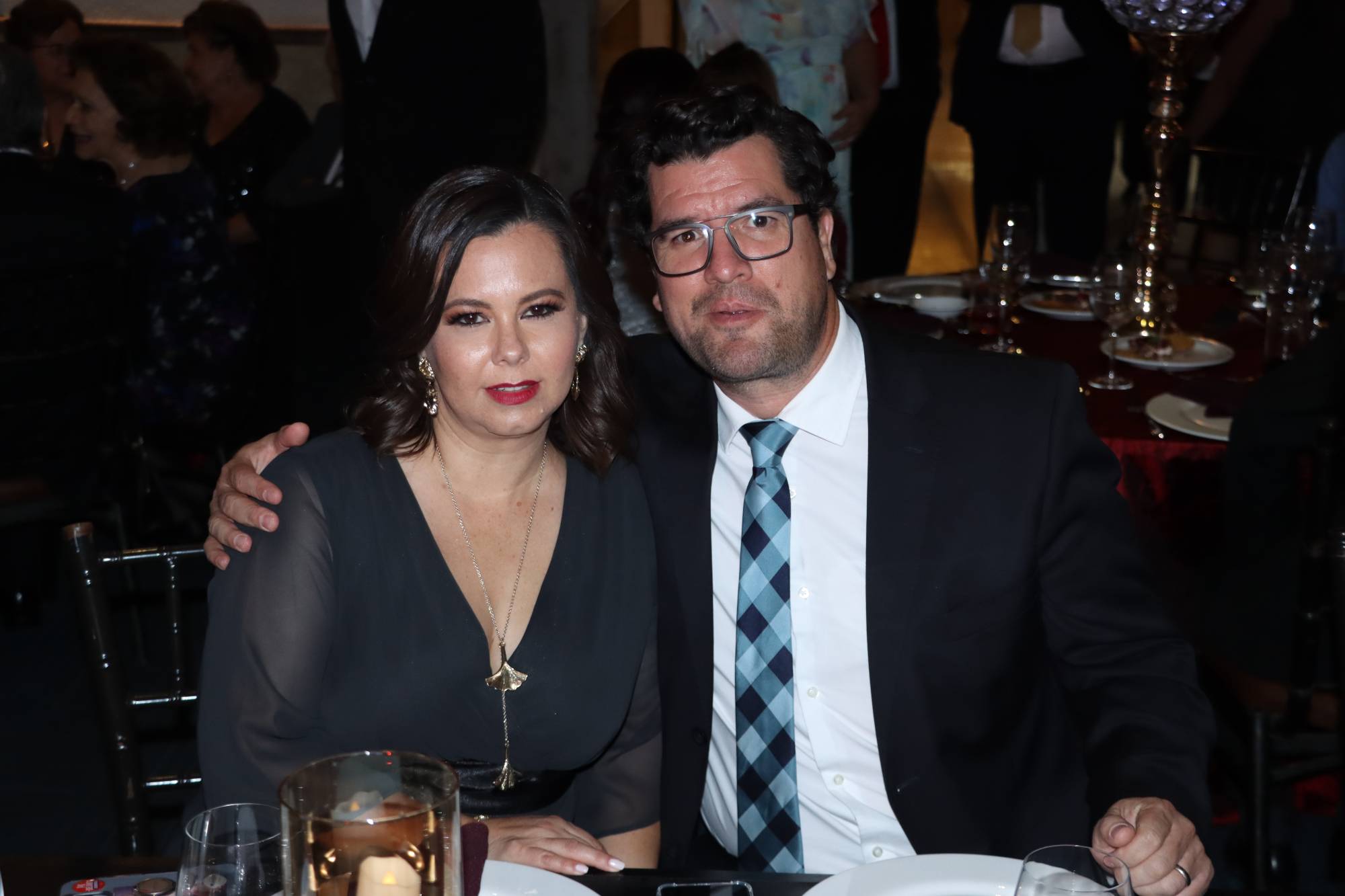 $!Ángeles Pedraza y Eduardo Legorreta.