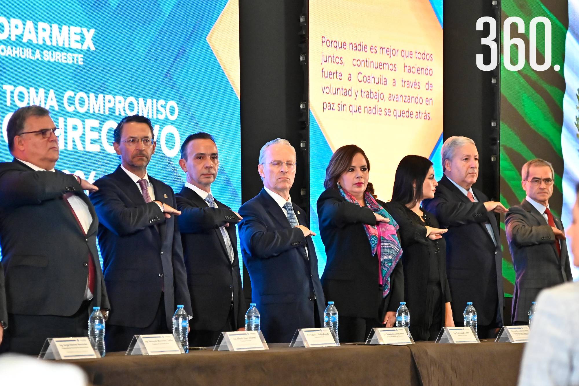 $!TOMA DE PROTESTA DEL NUEVO CONSEJO DIRECTIVO DE COPARMEX
