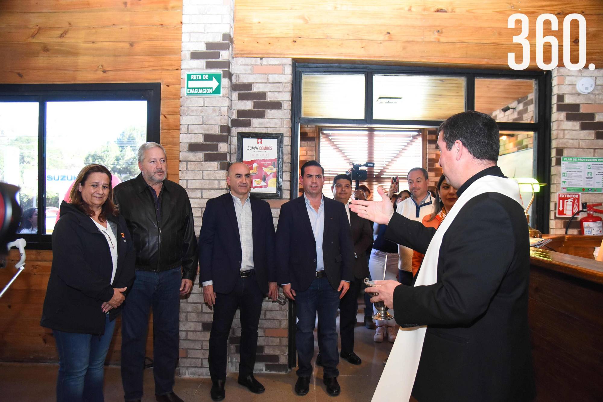 $!La bendición estuvo a cargo del P. Juan Antonio Ruiz L.C.