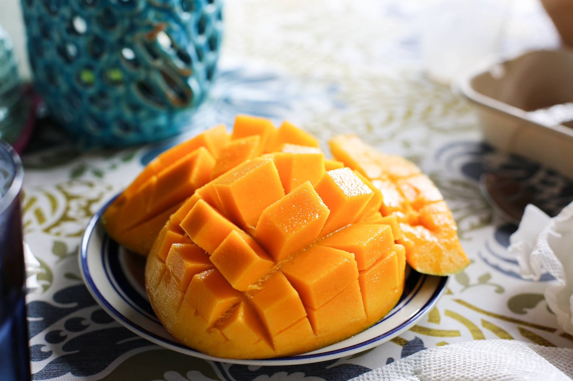 $!RECETA CASERA DE HELADO DE MANGO