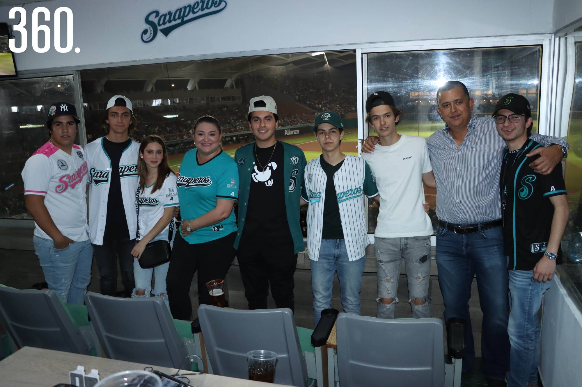 $!Charlie de Nigris, Emilio Treviño, Laila del Bosque, Liz de Treviño, Aldo Villarreal, Marcelo Dávila, Fernando Valdés, Enrique Treviño y Diego Calvert.